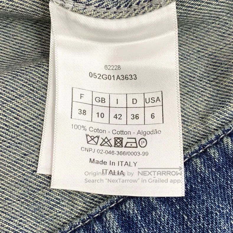 Dior Dior Yellow Denim Vest with Bee Embroidery. Size US S / EU 44-46 / 1 - 7 Thumbnail