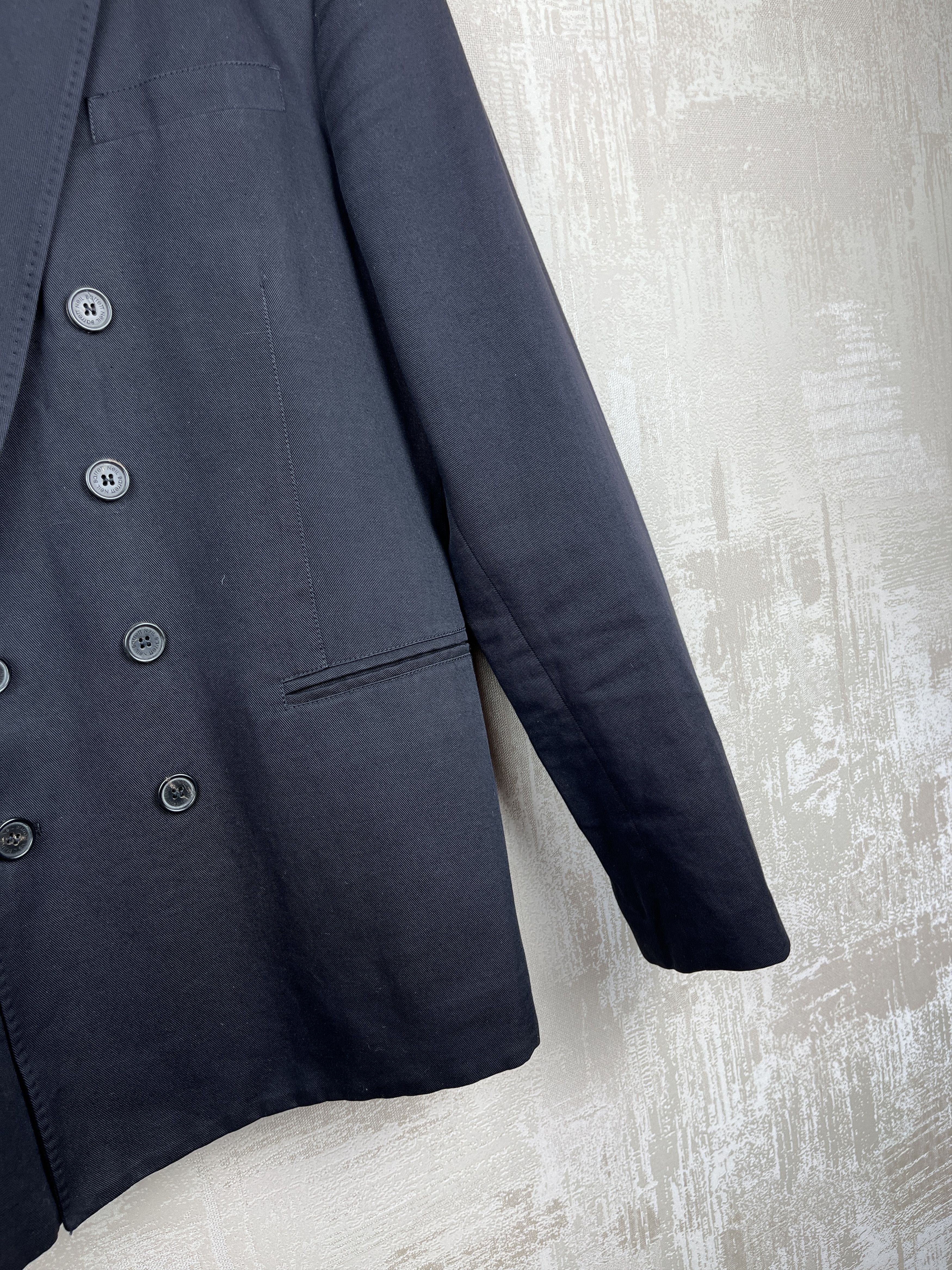 Neil Barrett Neil Barrett Double Breasted Blazer Cotton Linen Size 50 Size US M / EU 48-50 / 2 - 9 Thumbnail