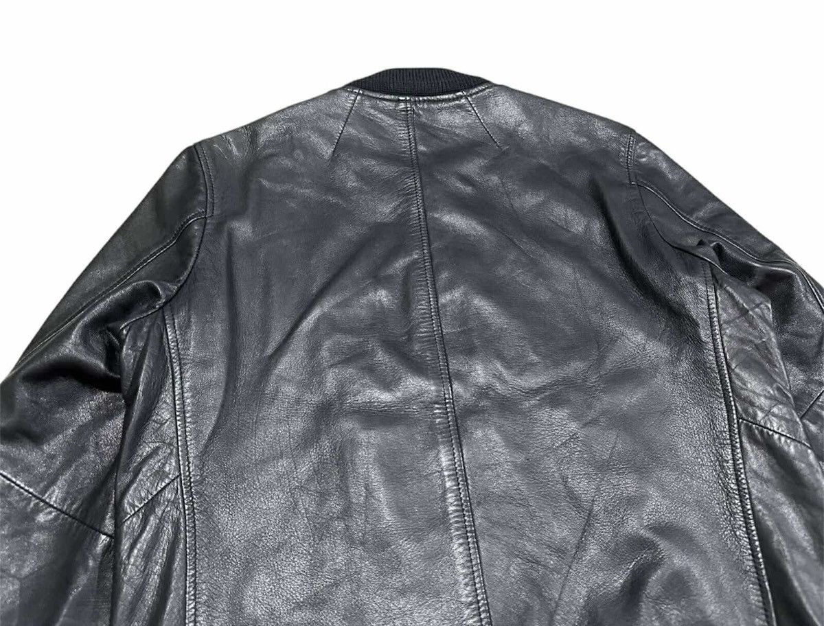 14th Addiction × Japanese Brand × KMRii 🔥Rare Y2K Archived Abahouse Sheepskin Leather Bomber Jacket Size US M / EU 48-50 / 2 - 7 Thumbnail