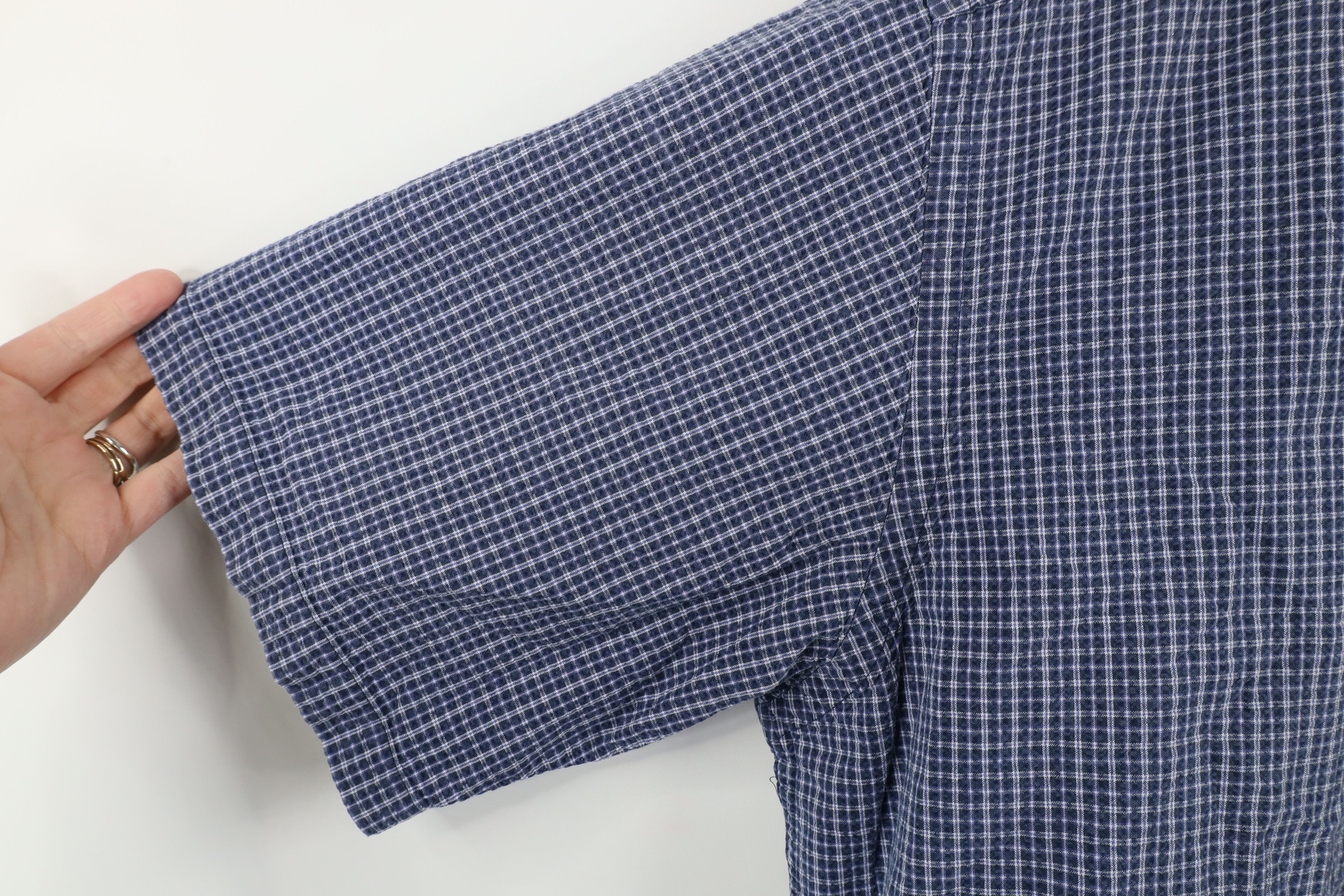 Polo Ralph Lauren Vintage 90s Ralph Lauren Seersucker Button Shirt USA Size US L / EU 52-54 / 3 - 5 Thumbnail