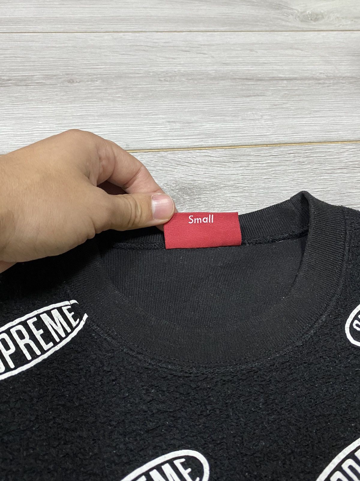 Supreme Supreme reversible sweatshirt monogram Size US S / EU 44-46 / 1 - 7 Thumbnail