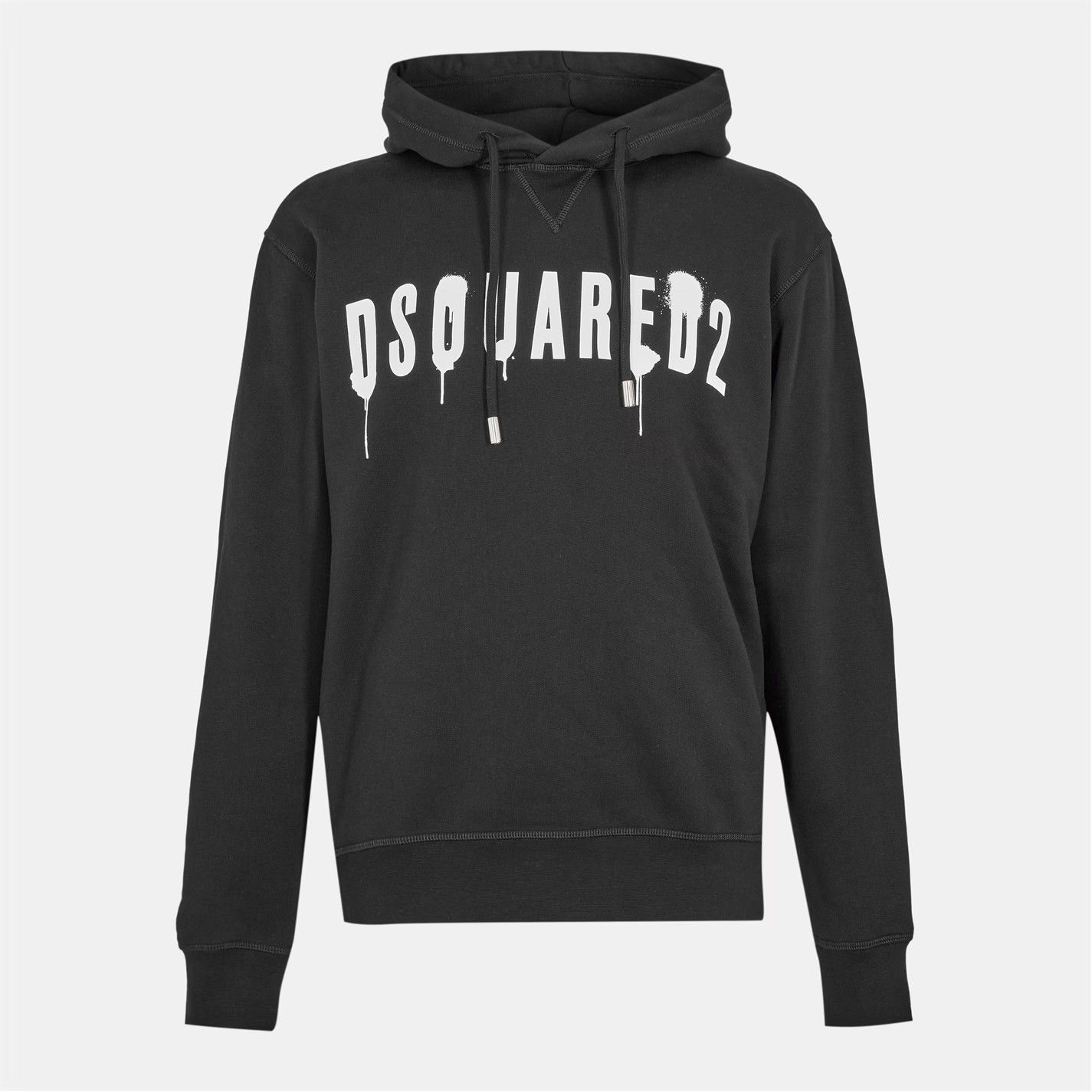 Dsquared2 o1g2r1mq0426 Spray Hoodie in Black Size US XL / EU 56 / 4 - 1 Thumbnail