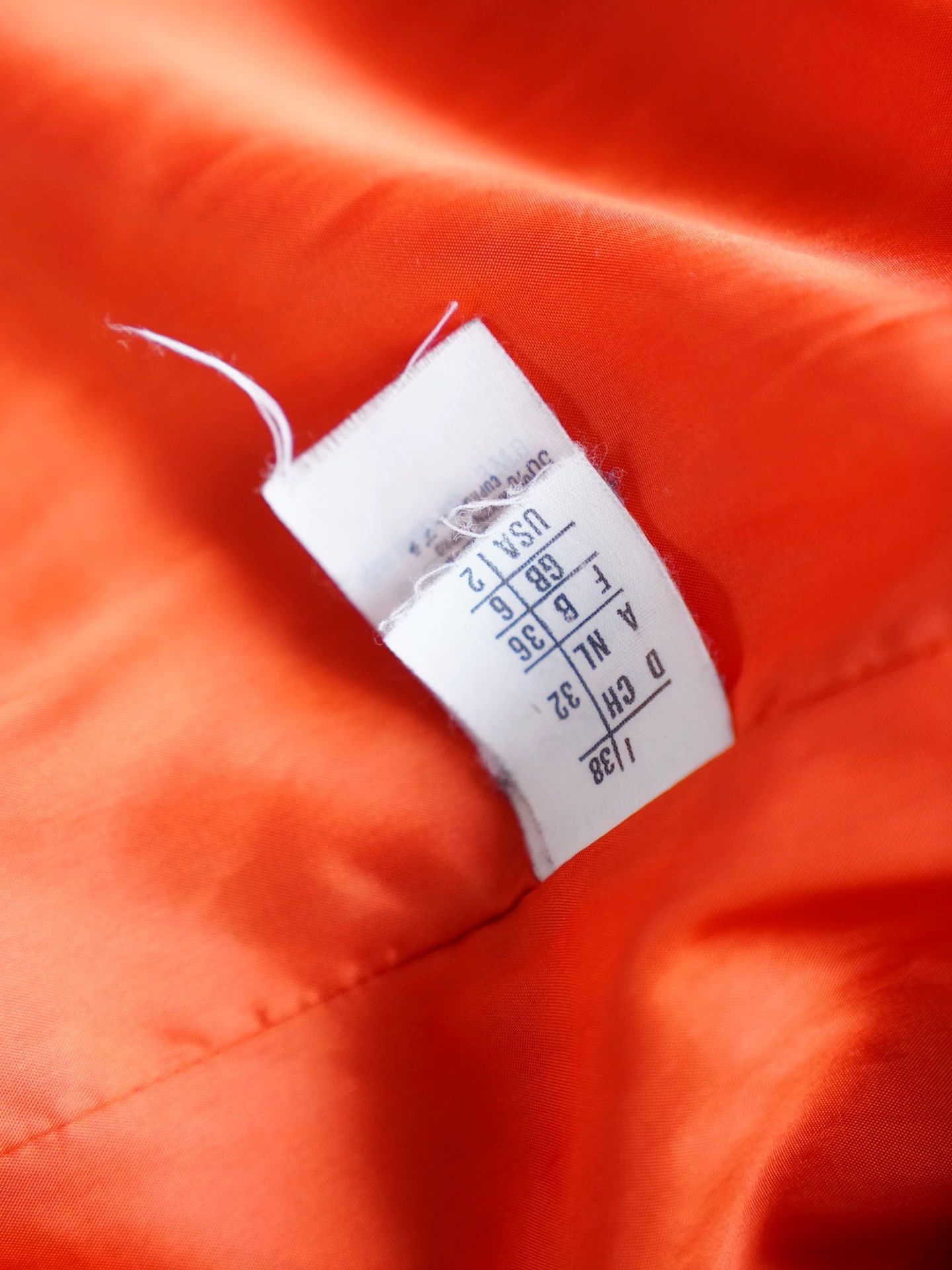 Ferre Ferre Orange Wool-Cashmere Oversized Bathrobe Coat Size XS / US 0-2 / IT 36-38 - 9 Thumbnail