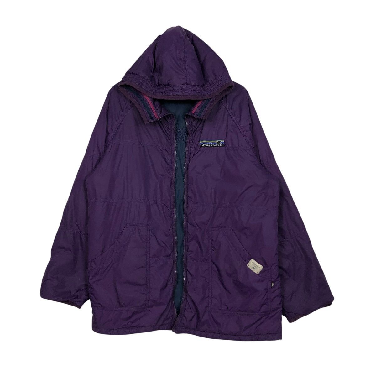 Vintage 🔥VINTAGE REVERSIBLE NYLON JACKET DRUG STORE Size US M / EU 48-50 / 2 - 3 Thumbnail