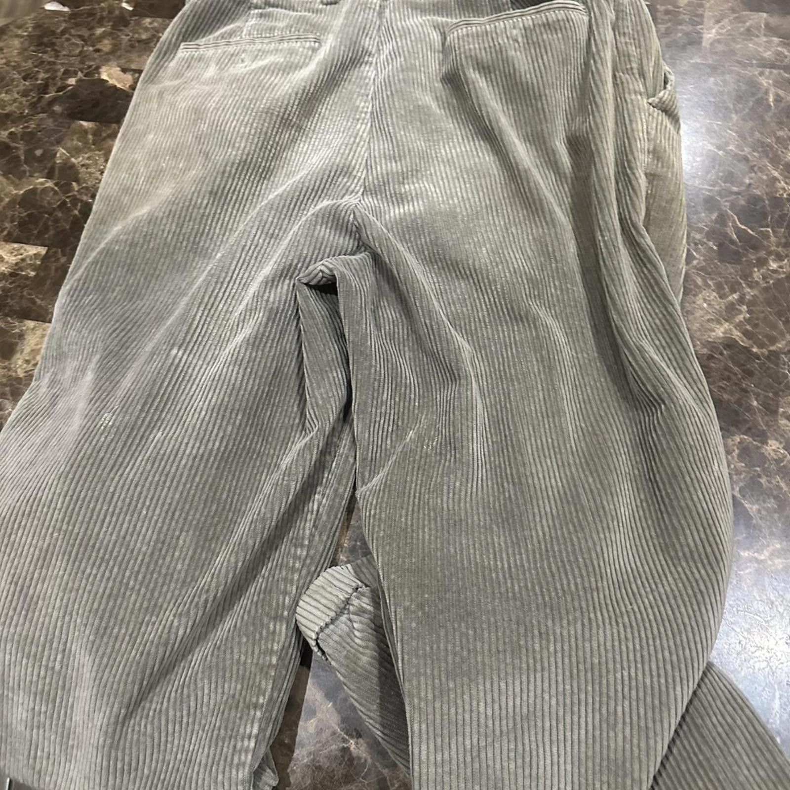 Gap Vintage Gap Pants Mens 33/32Green 90s Pleated Size US 33 - 6 Thumbnail