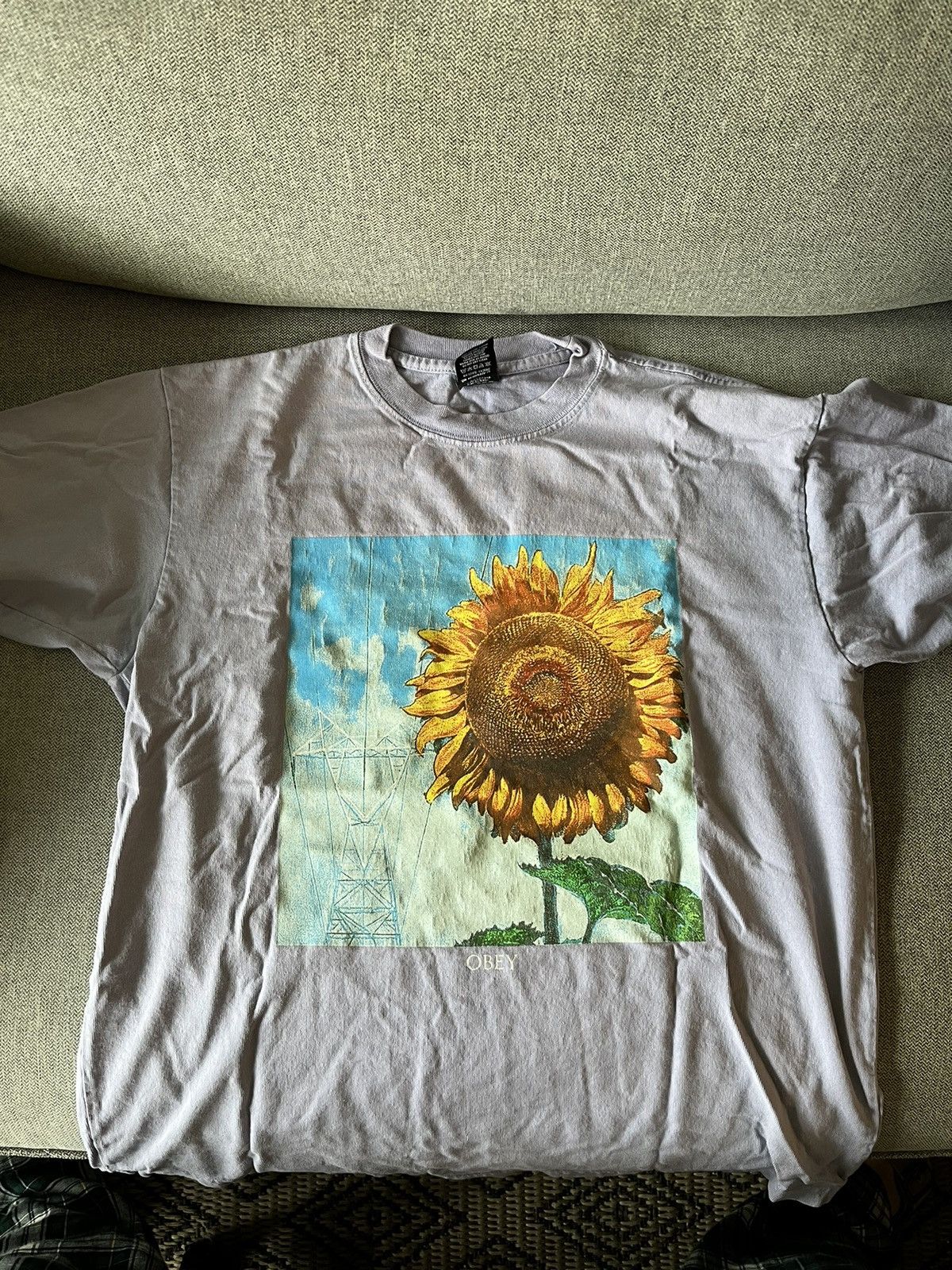 Obey Obey Sunflower Tee Size US M / EU 48-50 / 2 - 1 Thumbnail