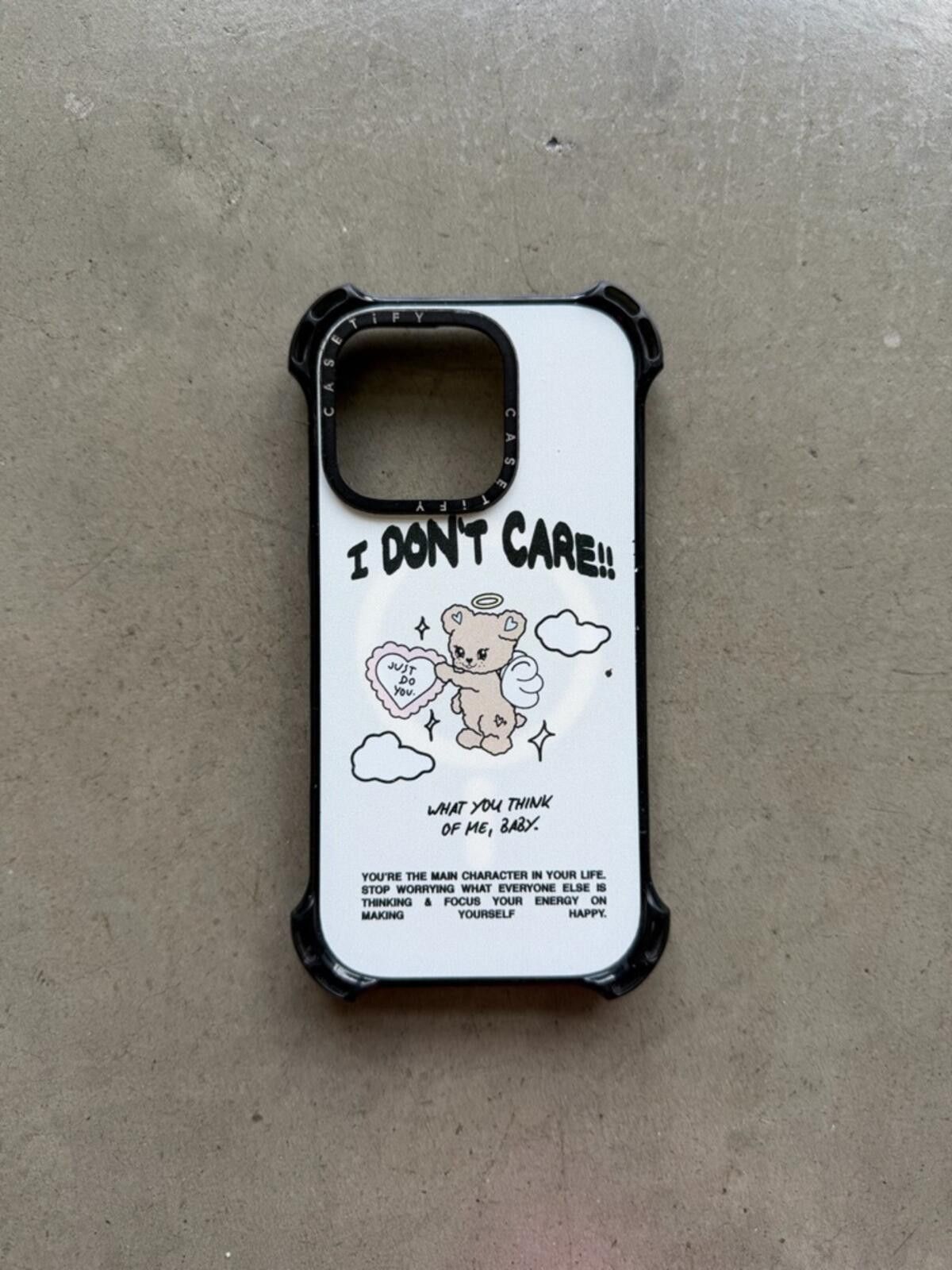 Other CASETiFY / iPhone 16 Pro Bounce Case / Angel Bear Black Size ONE SIZE - 1 Thumbnail