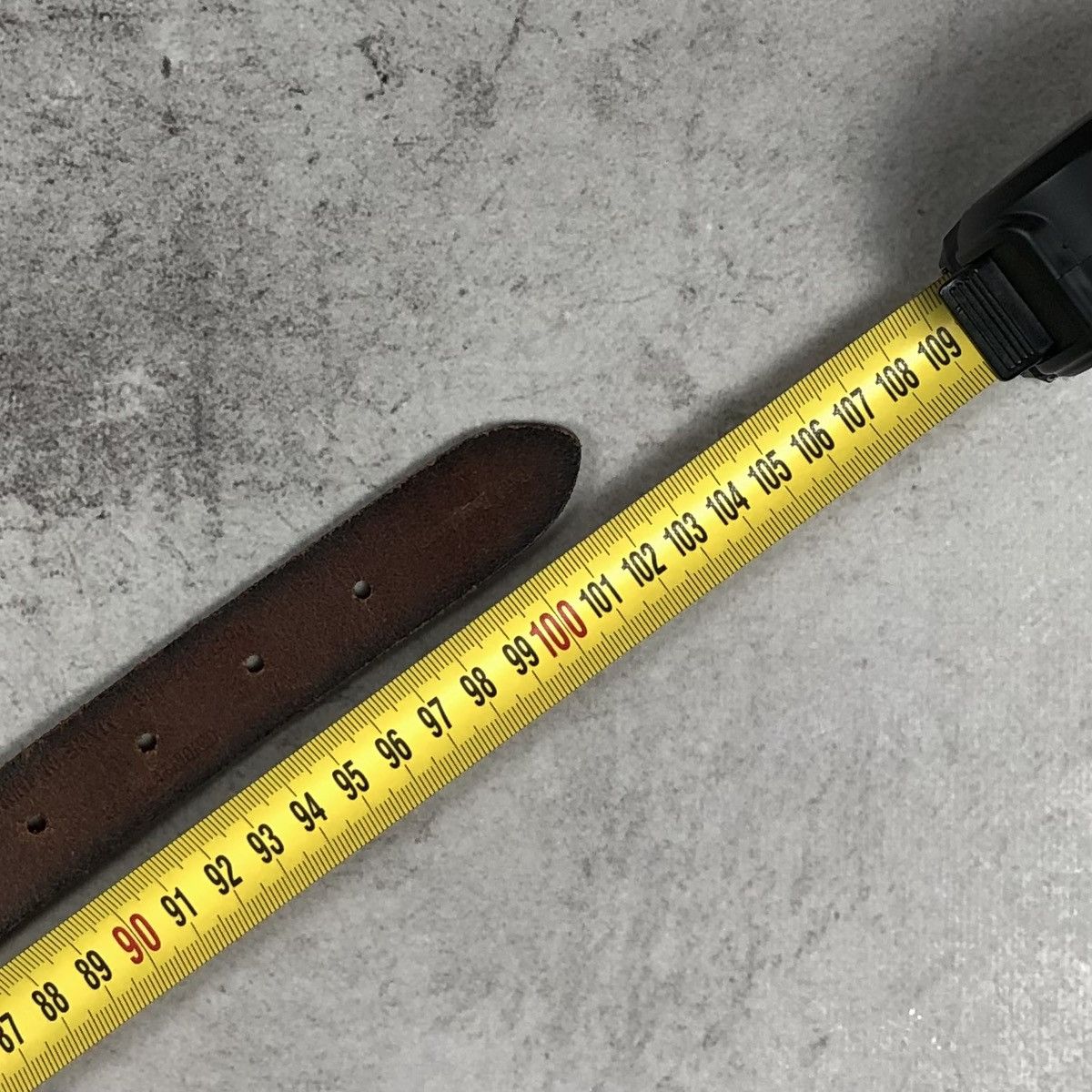 Polo Ralph Lauren Vintage 90s Polo Ralph Lauren Striped Leather Belt Size ONE SIZE - 23 Thumbnail