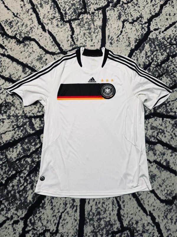 Adidas Adidas German national team vintage white black XXL jersey Size US XXL / EU 58 / 5 - 1 Thumbnail