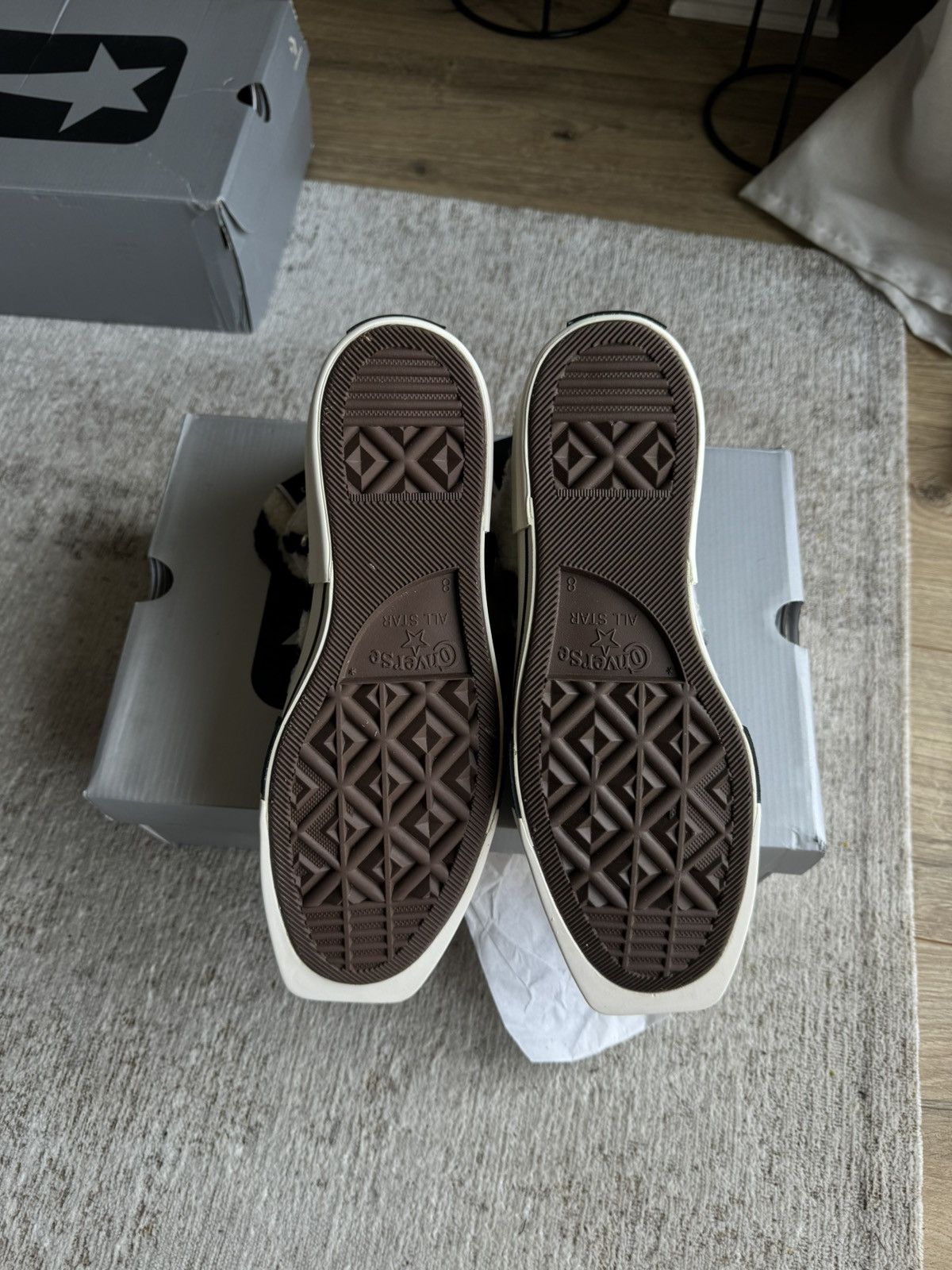 Converse × Rick Owens × Rick Owens Drkshdw RICK OWENS X CONVERSE 41 Size US 8 / EU 41 - 7 Thumbnail