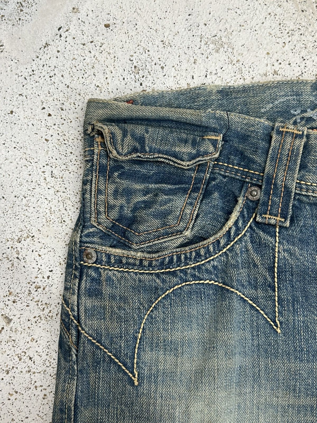 Edwin Vintage Flare Edwin Unisex Mud Wash Low Rise Size US 30 / EU 46 - 9 Thumbnail