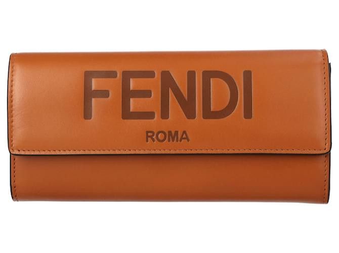 Fendi o1s1wg110426 Size:OS/Roma Continental in Brown Size ONE SIZE - 1 Thumbnail