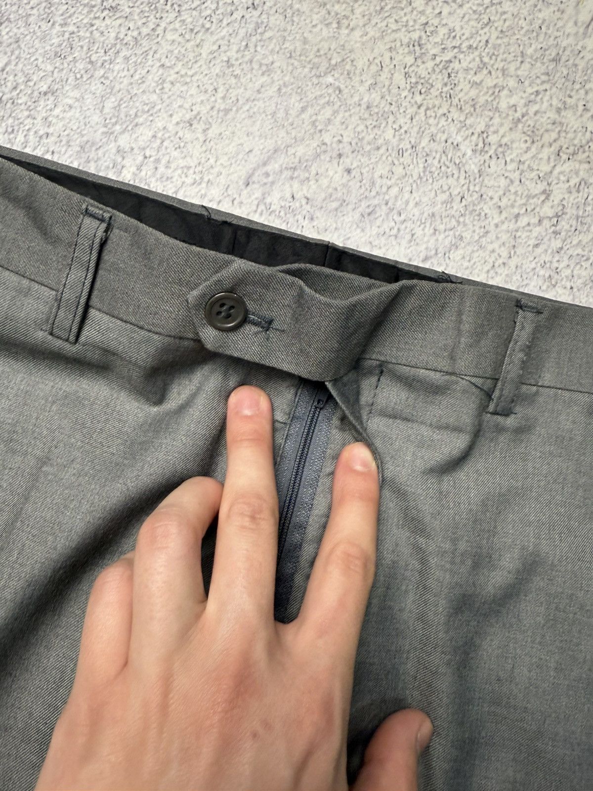 Prada Vintage Prada classic trousers with creases Size US 32 / EU 48 - 8 Thumbnail