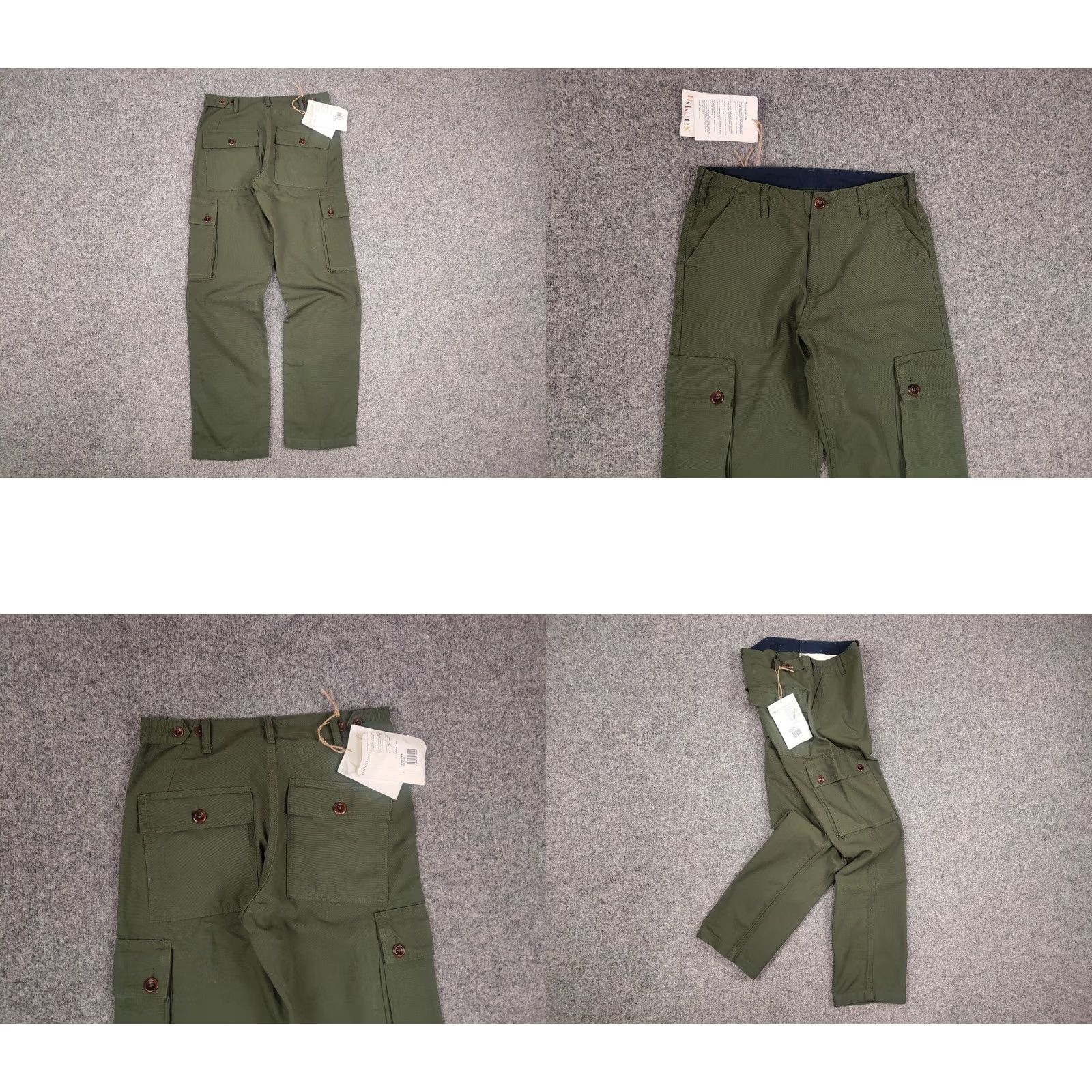 Vintage Uskees 5014 cargo Pants Mens Regular 29 Green Cotton Canvas 5-Pocket Cargo You can find a large number of goods at low prices in our stock. Size US 28 / EU 44 - 8 Thumbnail
