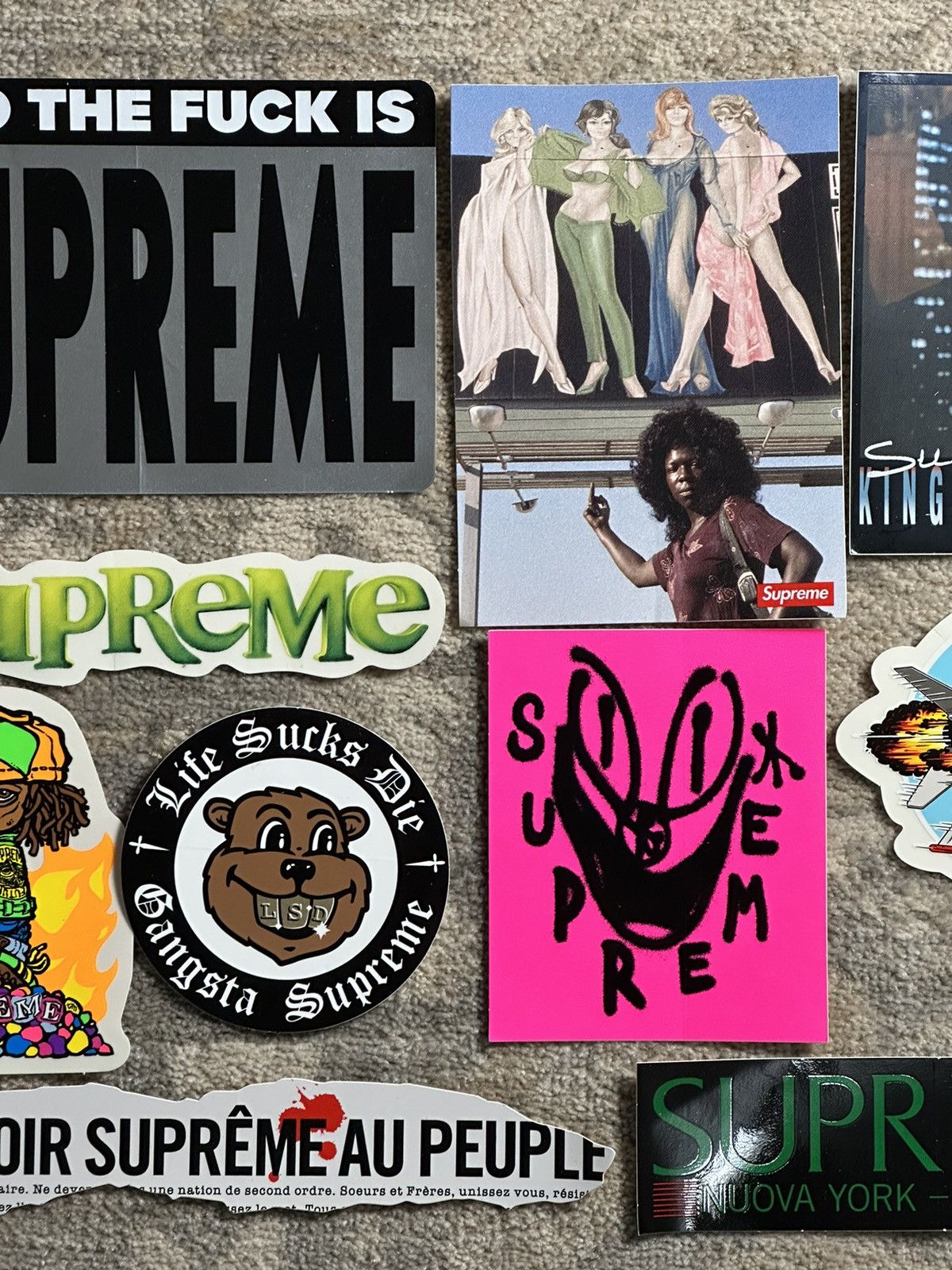 Supreme 10x Supreme Stickers Lot Size ONE SIZE - 4 Thumbnail