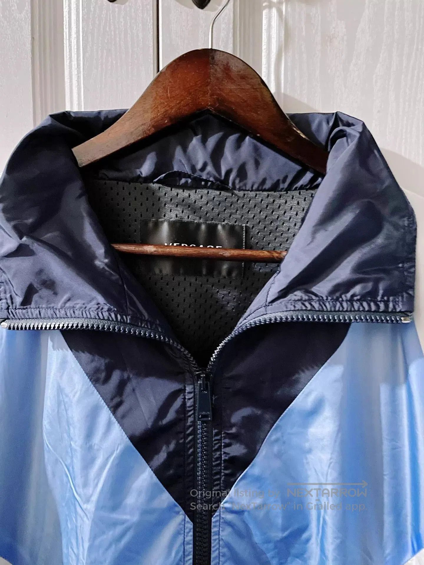Versace Multi Color Light Jacket with Geometric Print. Size US M / EU 48-50 / 2 - 3 Thumbnail