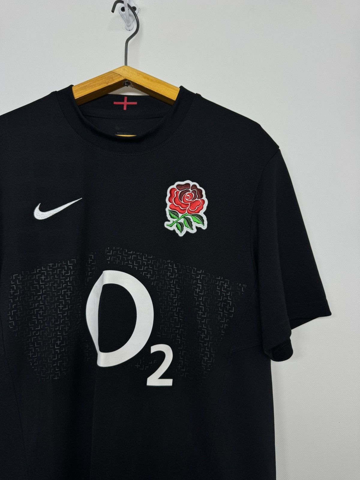 Nike Vintage Y2k Nike England O2 Rugby Jersey Shirt Size US S / EU 44-46 / 1 - 5 Thumbnail