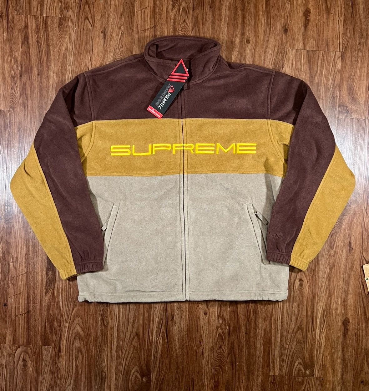 Supreme SUPREME Polartec Zip Jacket | Grailed