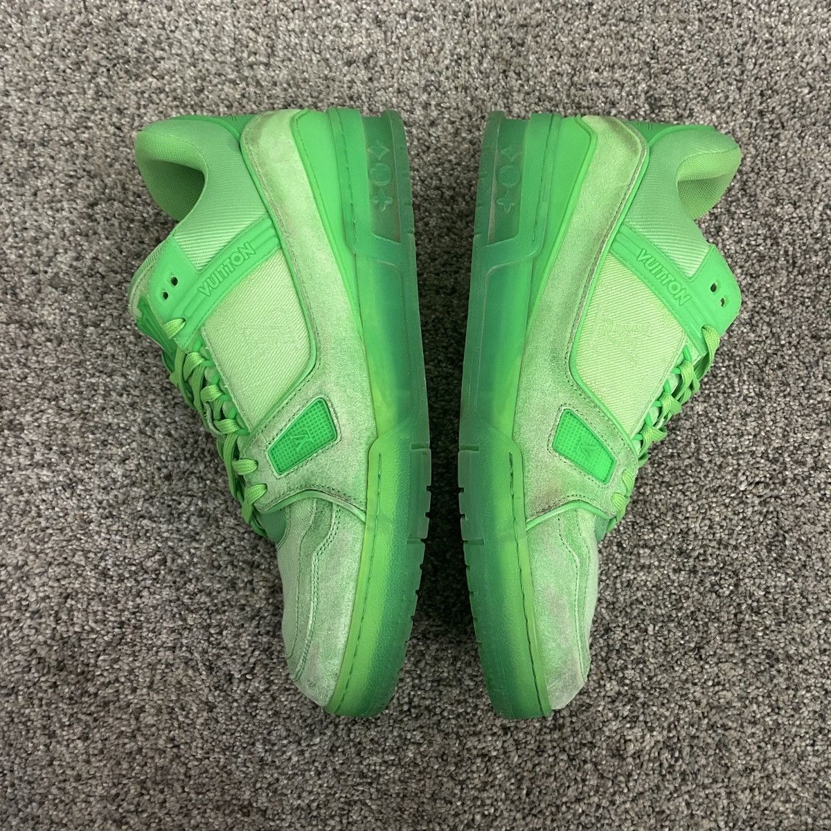 Louis Vuitton LOUIS VUITTON TRAINER GREEN LIMITED Size US 8.5 / EU 41-42 - 2 Thumbnail