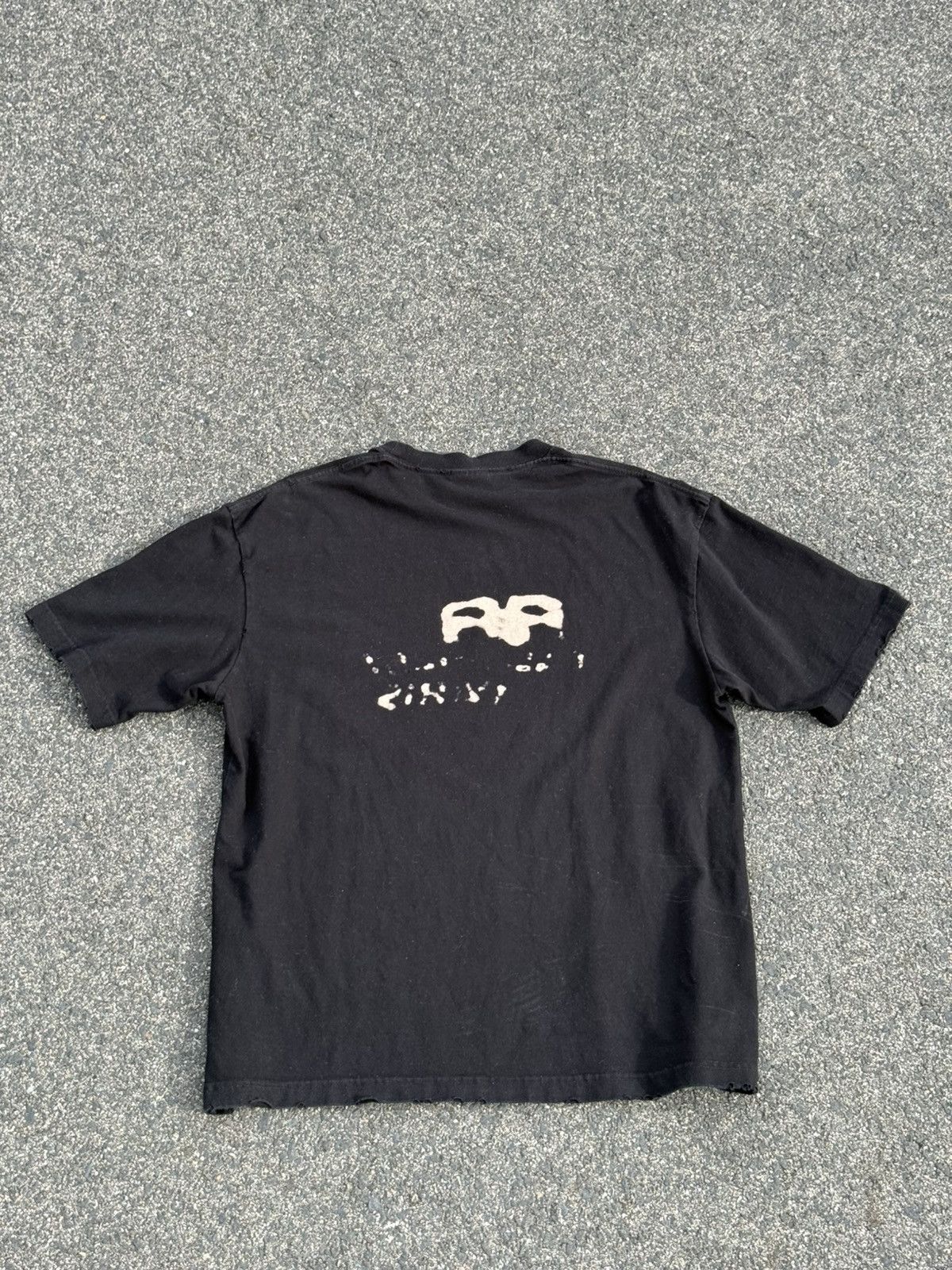 Balenciaga Balenciaga Men's Hand-Drawn BB Icon Distressed M T-Shirt Size US M / EU 48-50 / 2 - 9 Thumbnail