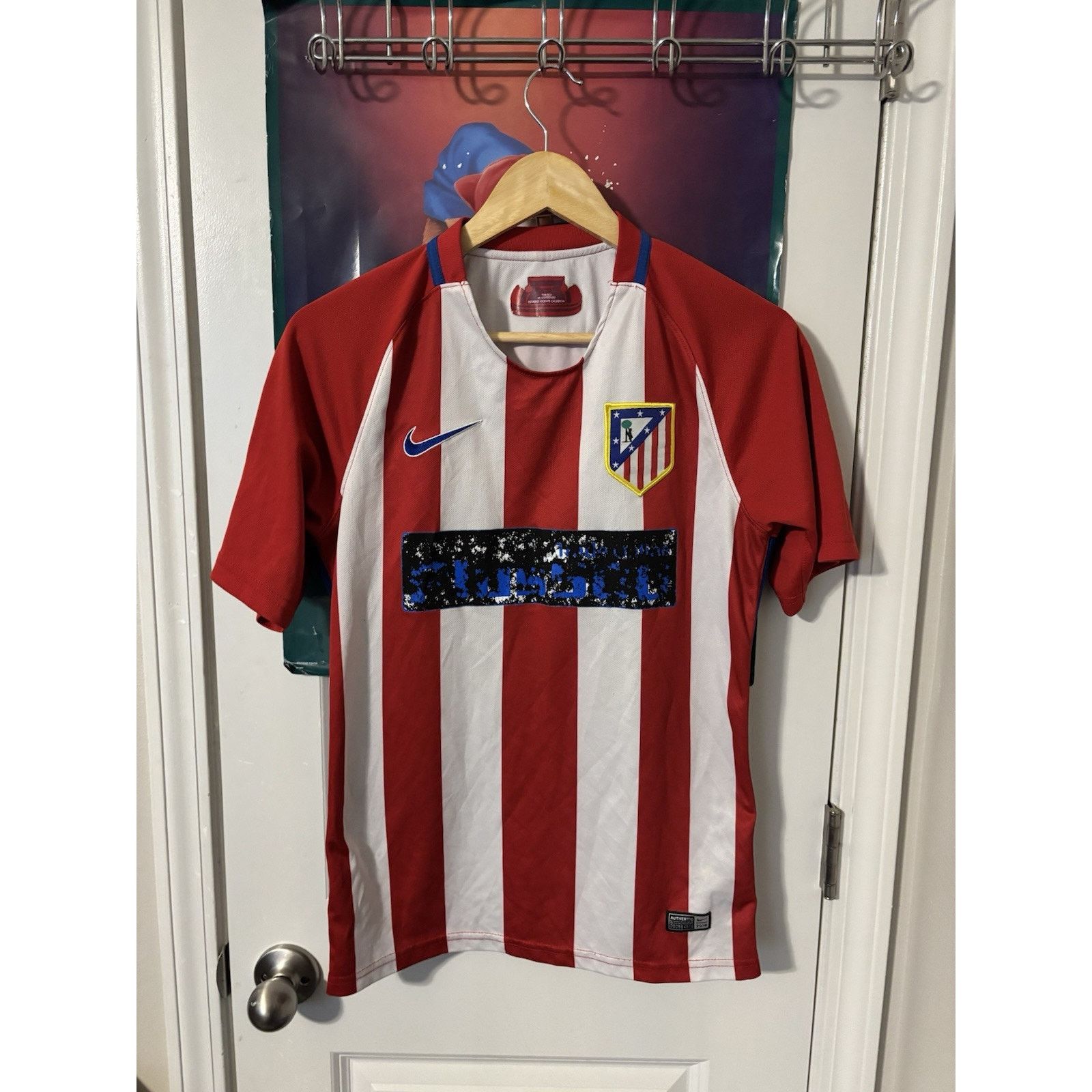 Nike Nike Atletico Madrid N 6 Men's Small Soccer Trikot Jersey Size US S / EU 44-46 / 1 - 1 Thumbnail