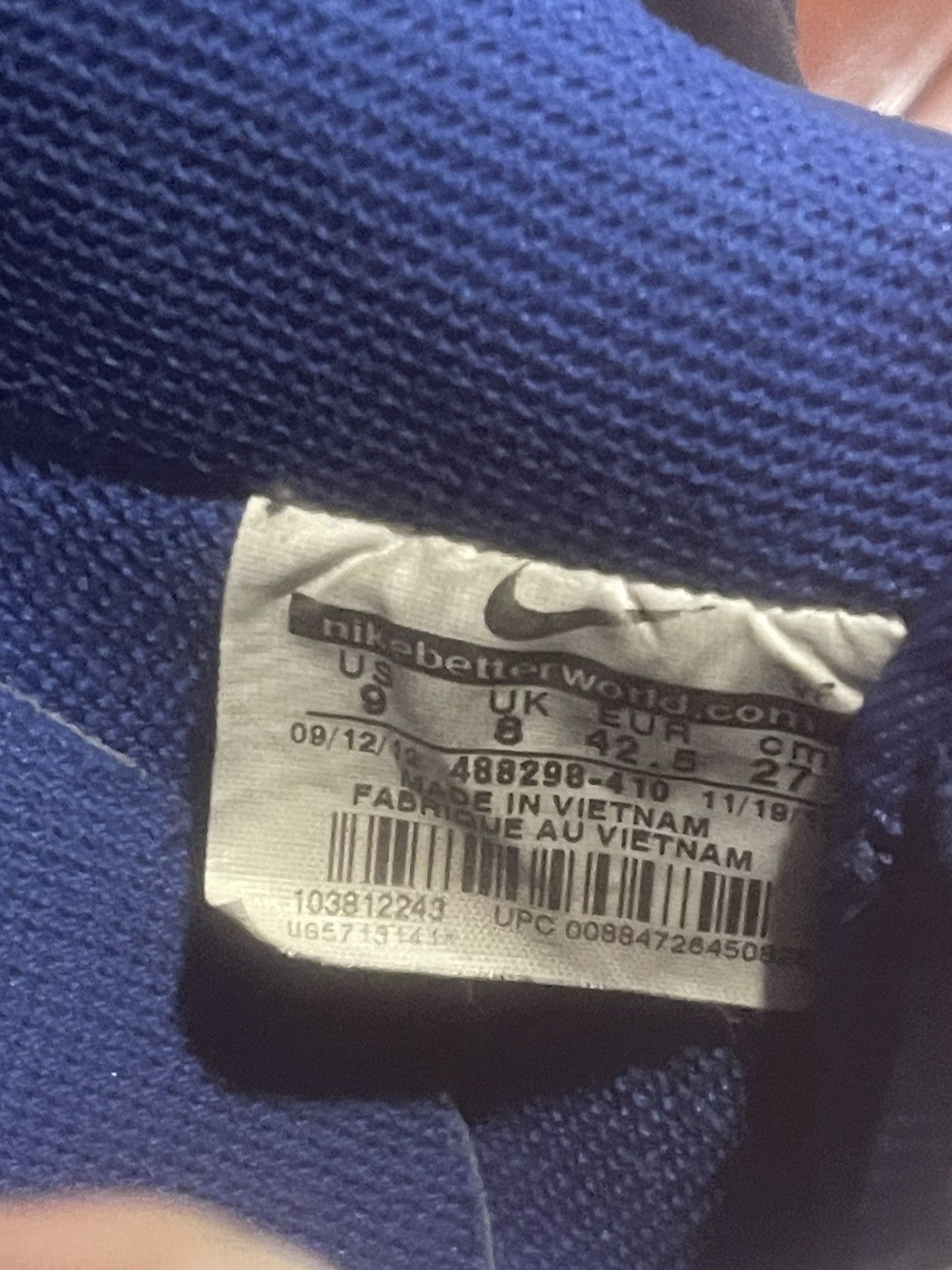 Nike NIKE AIR FORCE 1 2012 SNAKESKIN Size US 9 / EU 42 - 9 Thumbnail