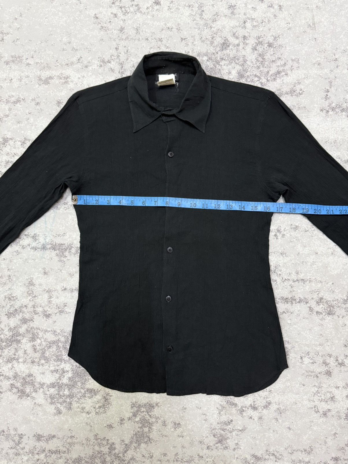 agnes b. Agnes B. Made in France Linen Button Up Plates Shirt Size XS / US 0-2 / IT 36-38 - 13 Thumbnail