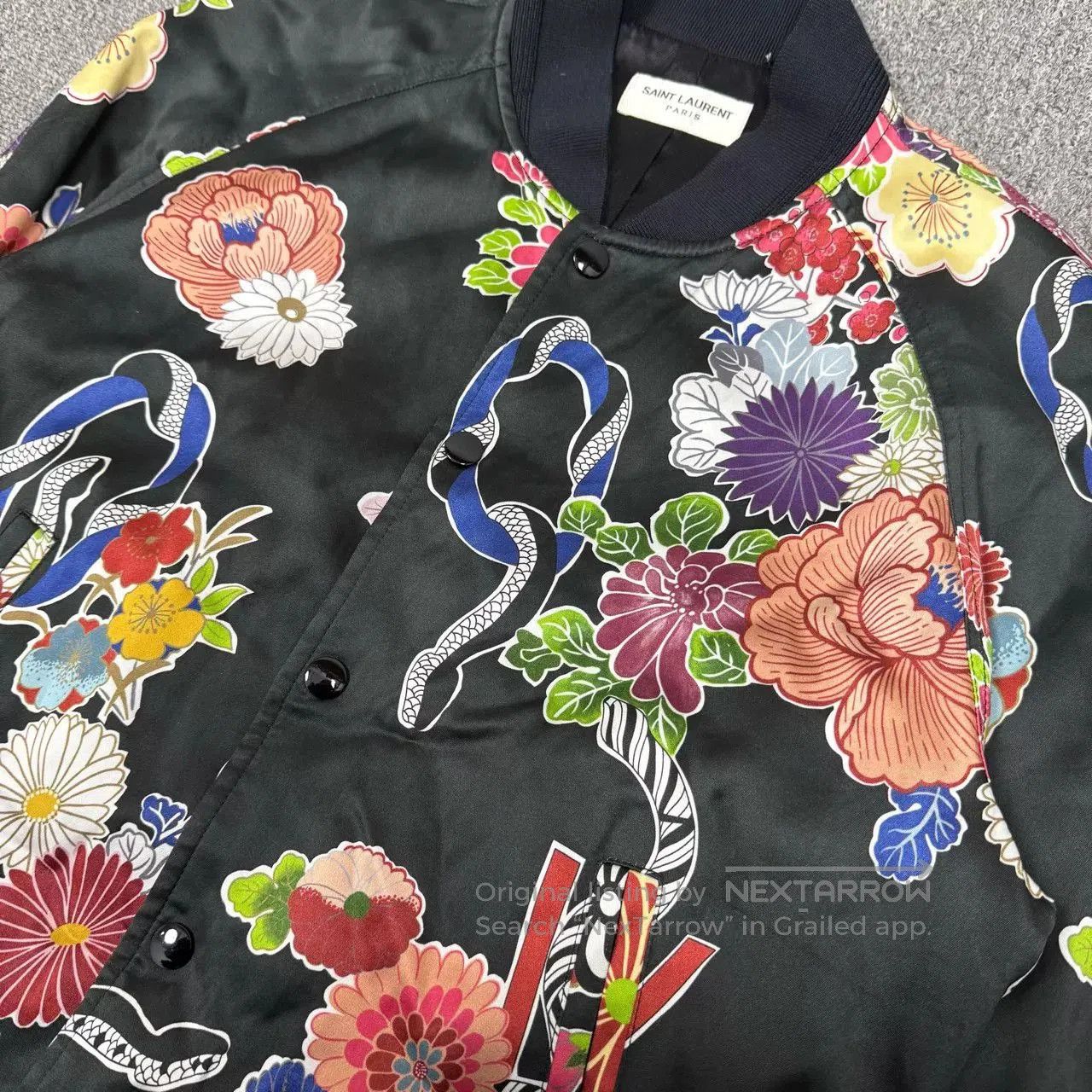 Saint Laurent Paris saint laurent floral jacket size 46. Size US L / EU 52-54 / 3 - 4 Thumbnail