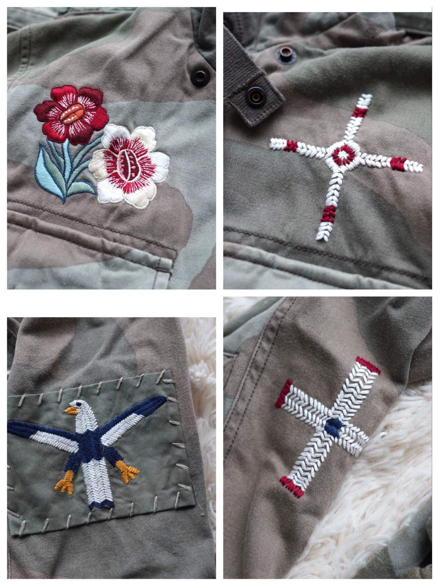 Wtaps WTAPS 13SS M65 Embroidered Jacket Size US S / EU 44-46 / 1 - 2 Thumbnail