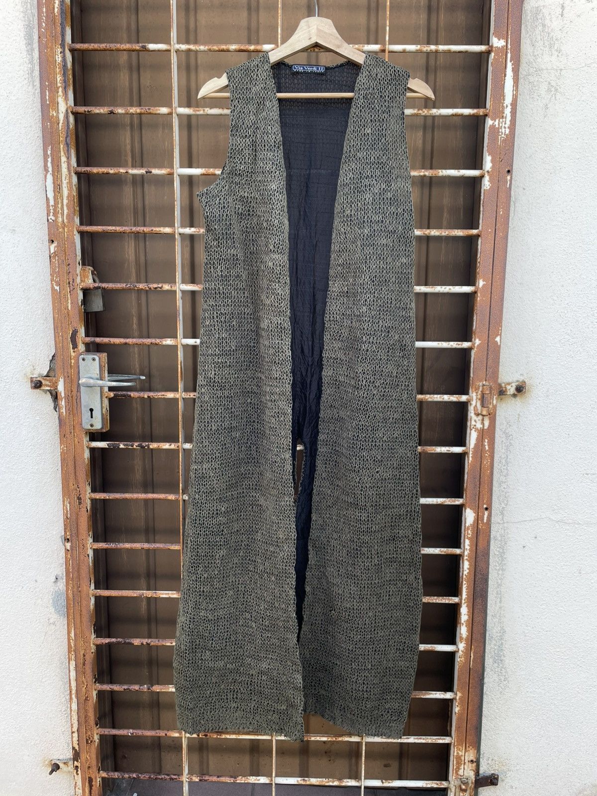 Seditionaries Via Verdi 11 | Mesh Maxi Vest Size M / US 6-8 / IT 42-44 - 10 Thumbnail