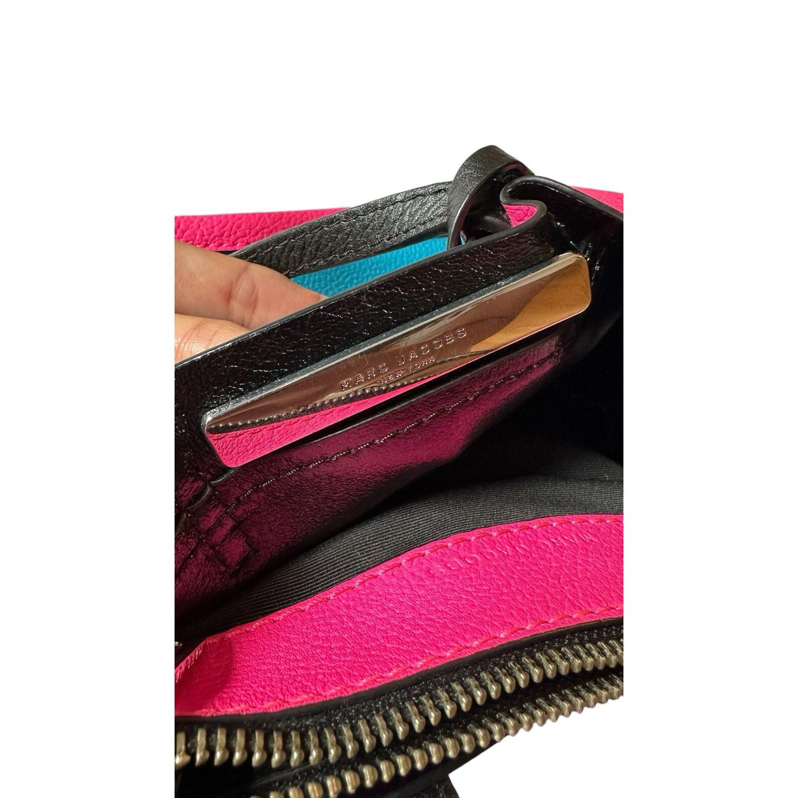 Marc Jacobs MARC JACOB COLORBLOCK MINI GRIND TOTE Size ONE SIZE - 7 Thumbnail
