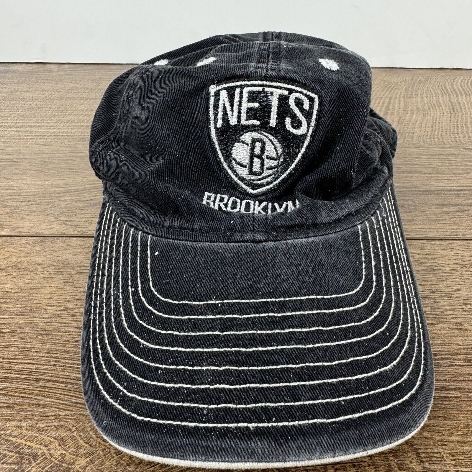Other Brooklyn Nets Hat Nets NBA Black Hat Adjustable Adult Size H Size ONE SIZE - 1 Thumbnail