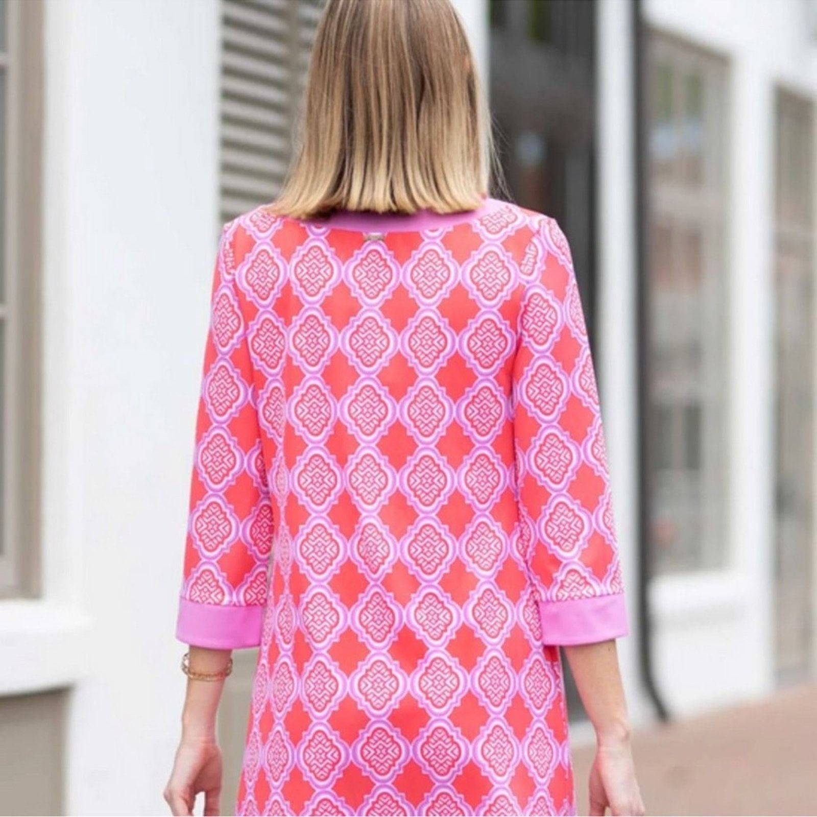 CABANE de ZUCCa Cabana Life Tunic Cover-Up Dress - UPF‎ 50+, Long Sleeve Size XL / US 12-14 / IT 48-50 - 3 Thumbnail