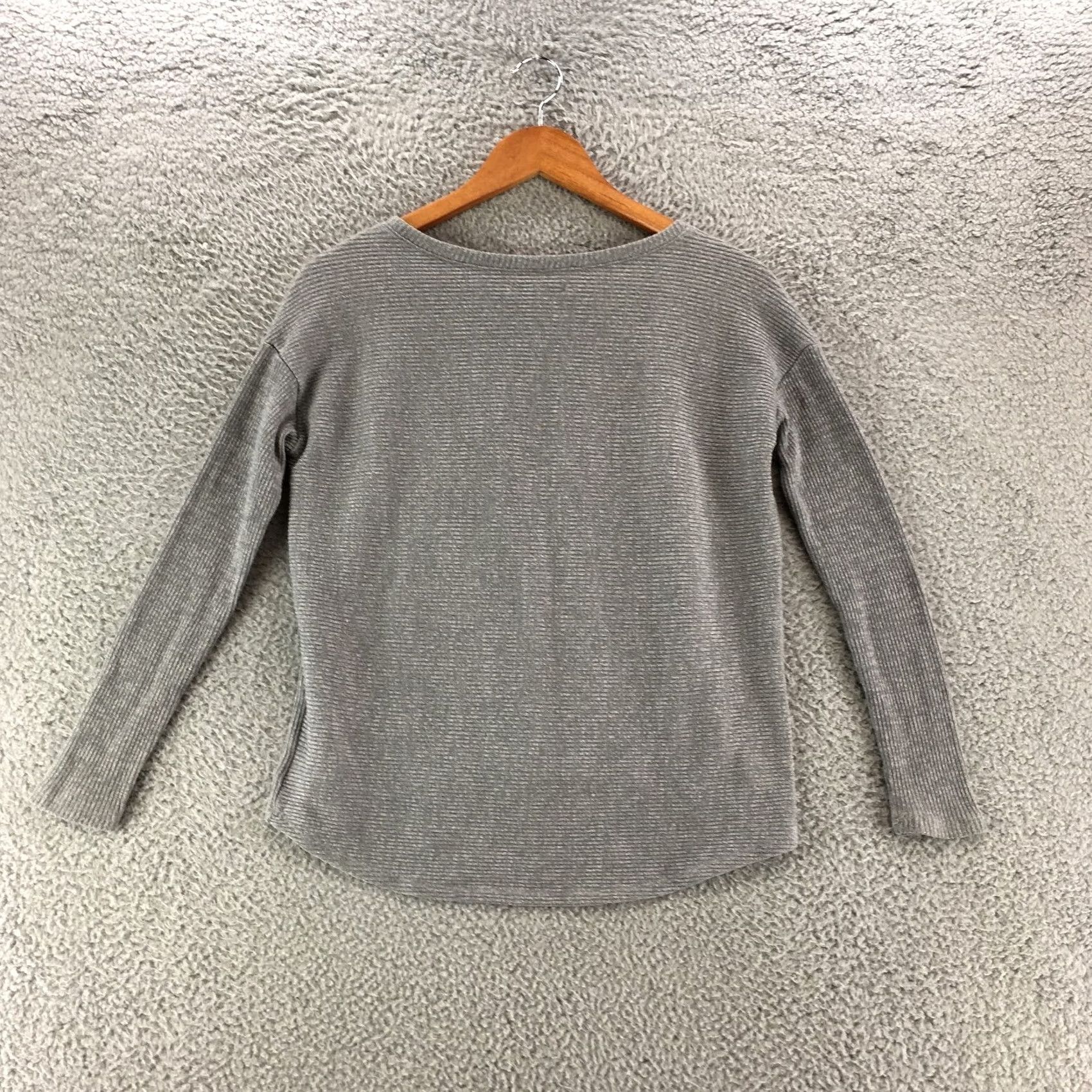 American Eagle Outfitters American Eagle Outfitters Sweater Womens S Grey Knitted Pullover Top Size S / US 4 / IT 40 - 7 Thumbnail