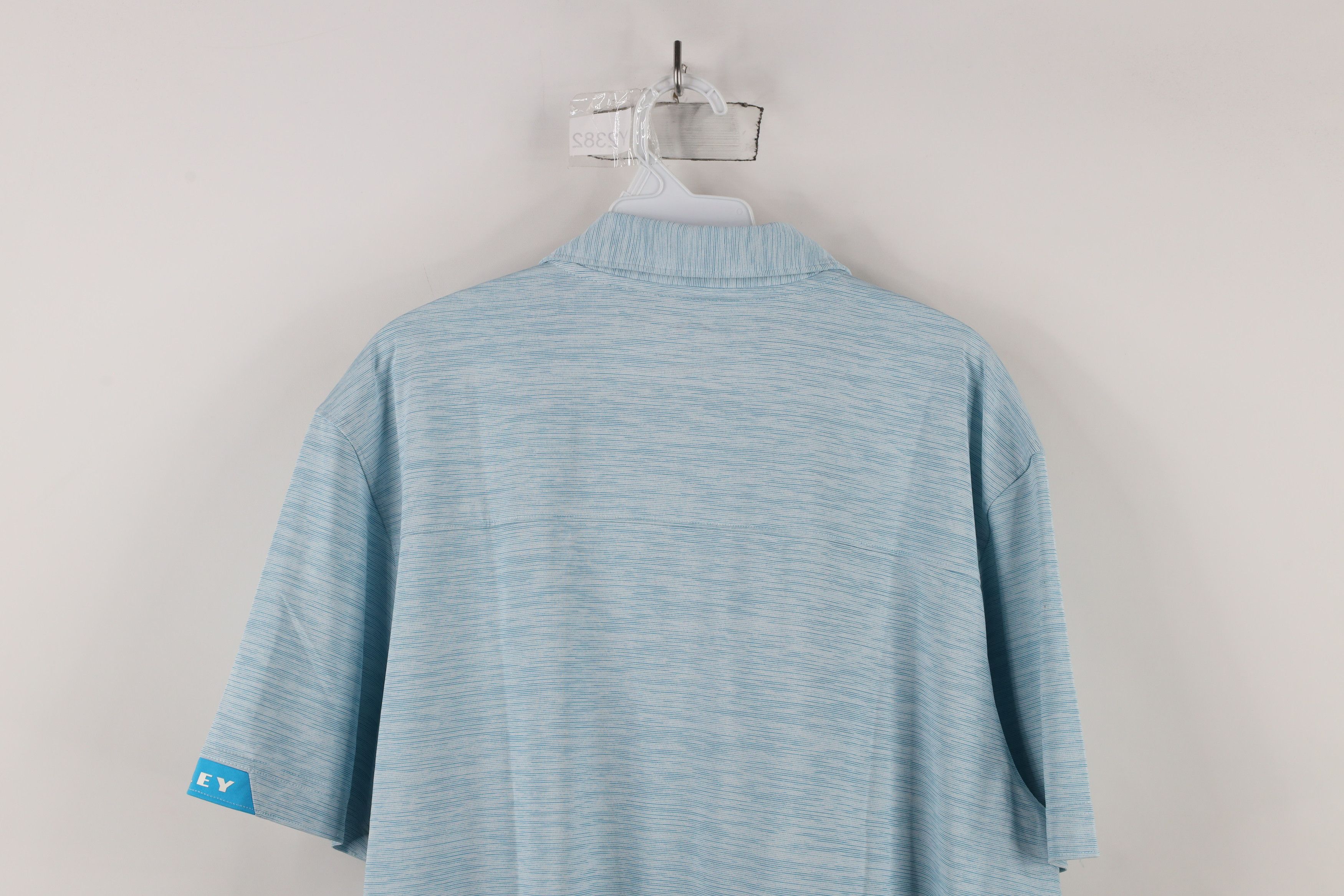 Oakley × Vintage Vintage Y2K Oakley O Logo Golf Polo Shirt Blue Striped Size US XL / EU 56 / 4 - 13 Thumbnail