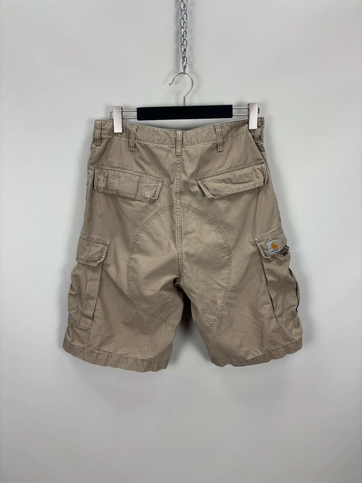 Carhartt Mens cargo short Carhartt Size 32 Color Brown Size US 32 / EU 48 - 8 Thumbnail