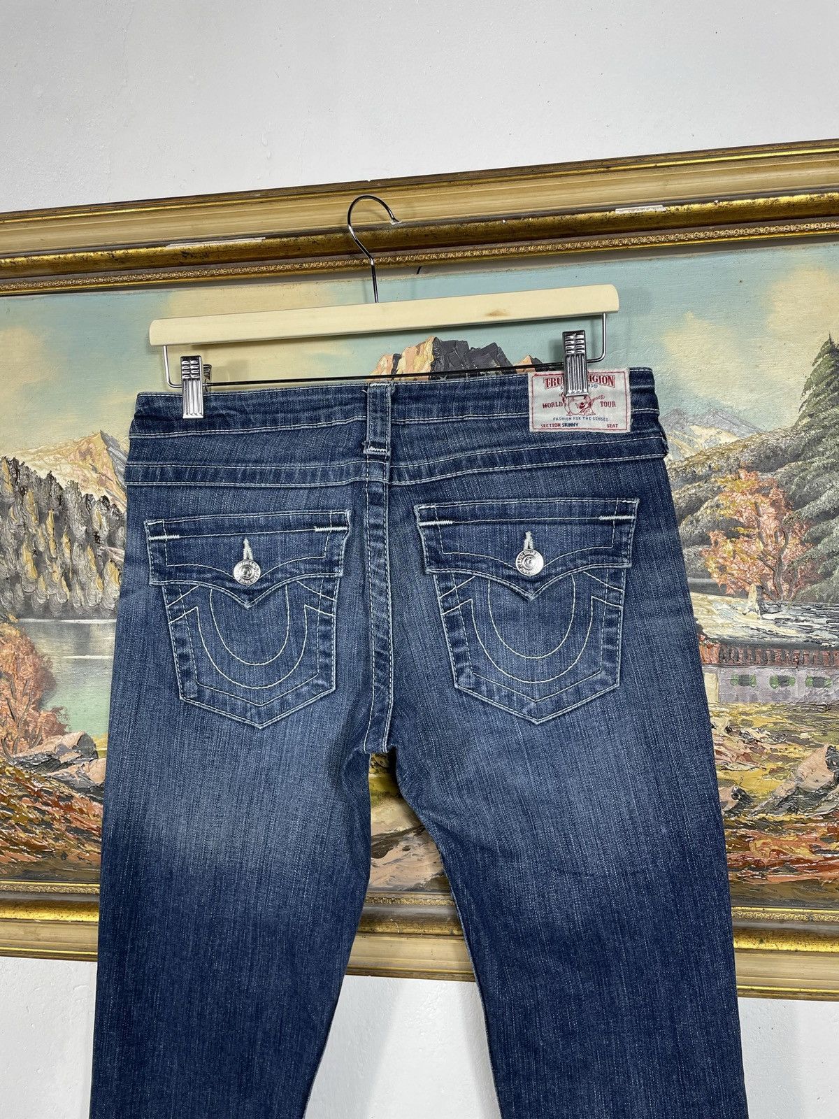 True Religion × Vintage True Religion Vintage Y2k Denim Jeans Trousers Pants Swag Size 29" - 1 Thumbnail
