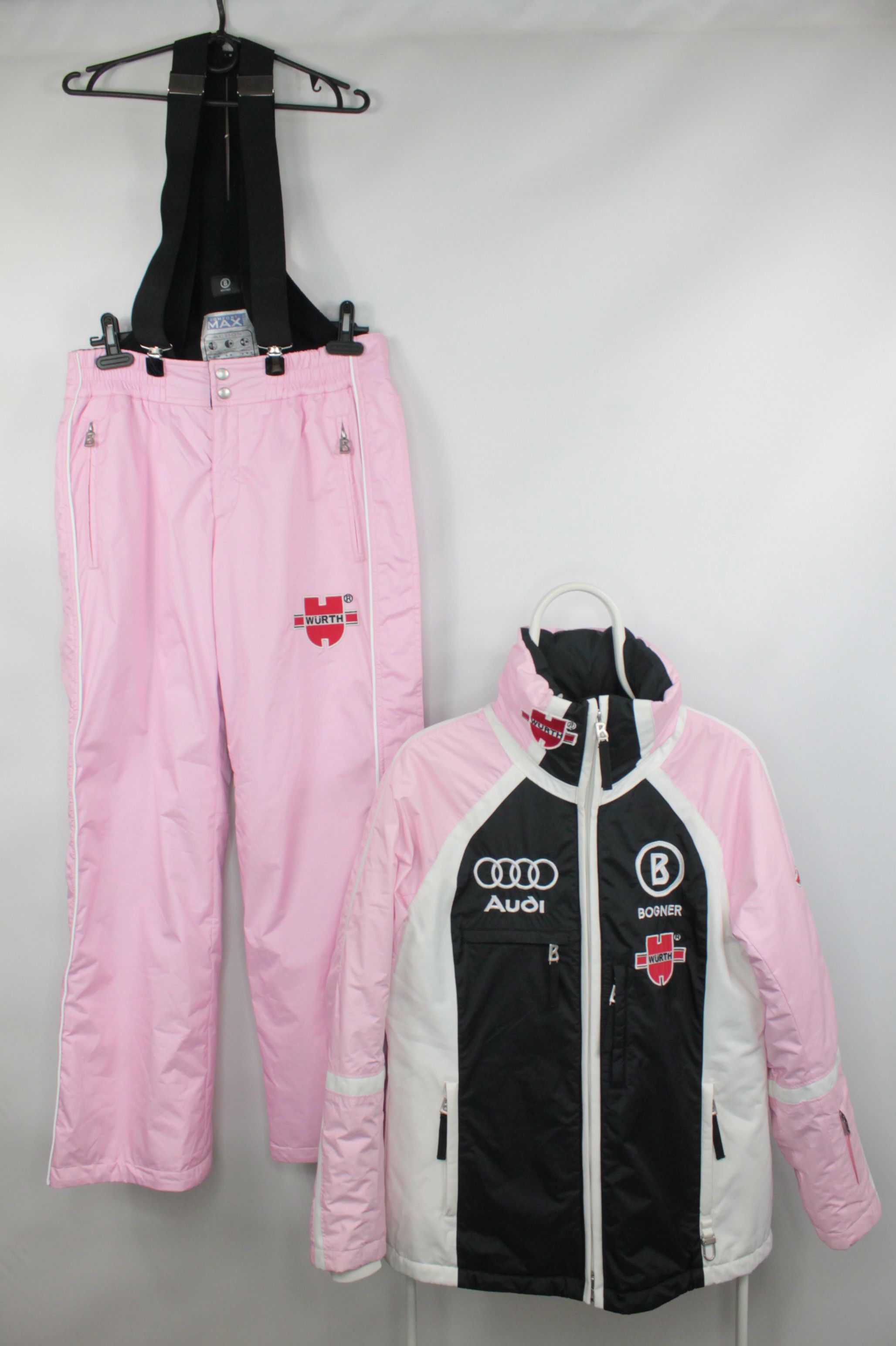 Bogner × Goretex Bogner DSV Team Germany 2004 Pink Ski Suit Gore-Tex Size 32" / US 10 / IT 46 - 1 Thumbnail