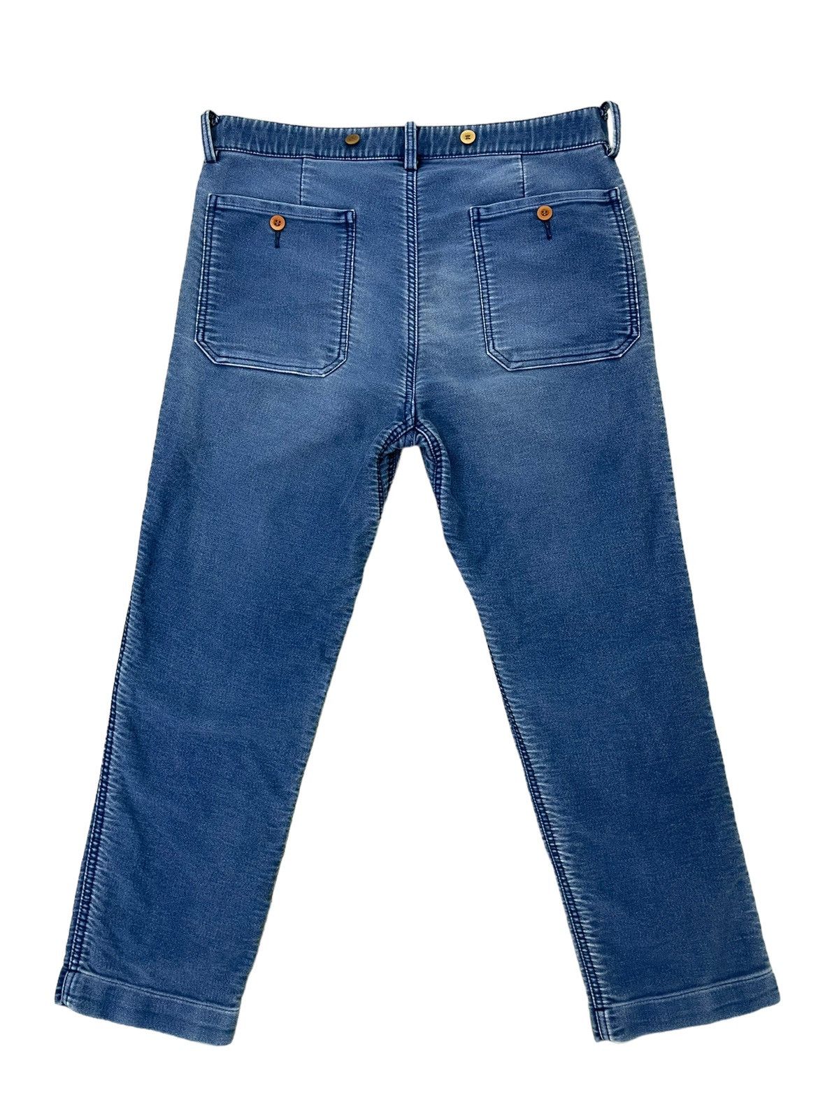 Visvim Cropped Moleskin Visvim Workwear Style Sweatpant Slim 6🟦5 Size US 32 / EU 48 - 1 Thumbnail