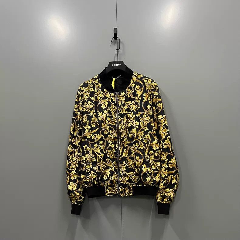 Versace Versace Bucklow floral print zip jacket Size US L / EU 52-54 / 3 - 1 Thumbnail