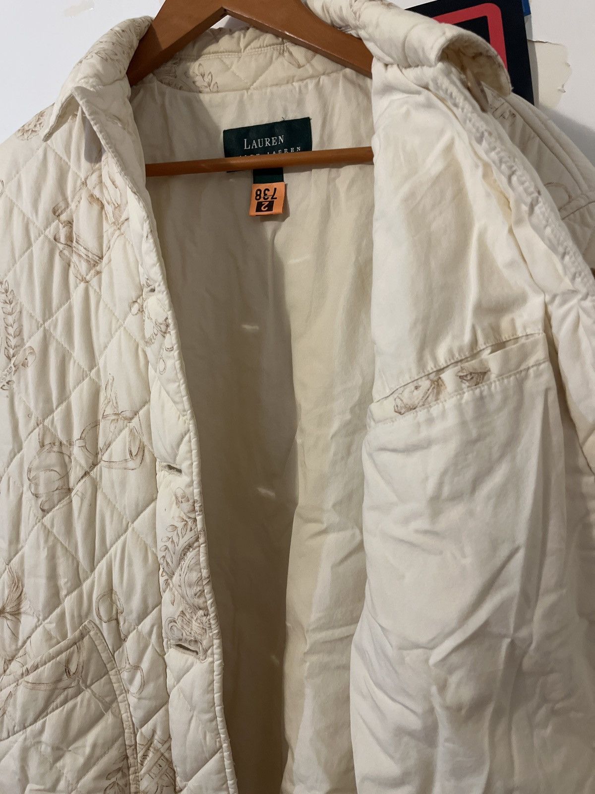 Lauren Ralph Lauren Quilted Equestrian Print a jacket Size M / US 6-8 / IT 42-44 - 2 Thumbnail