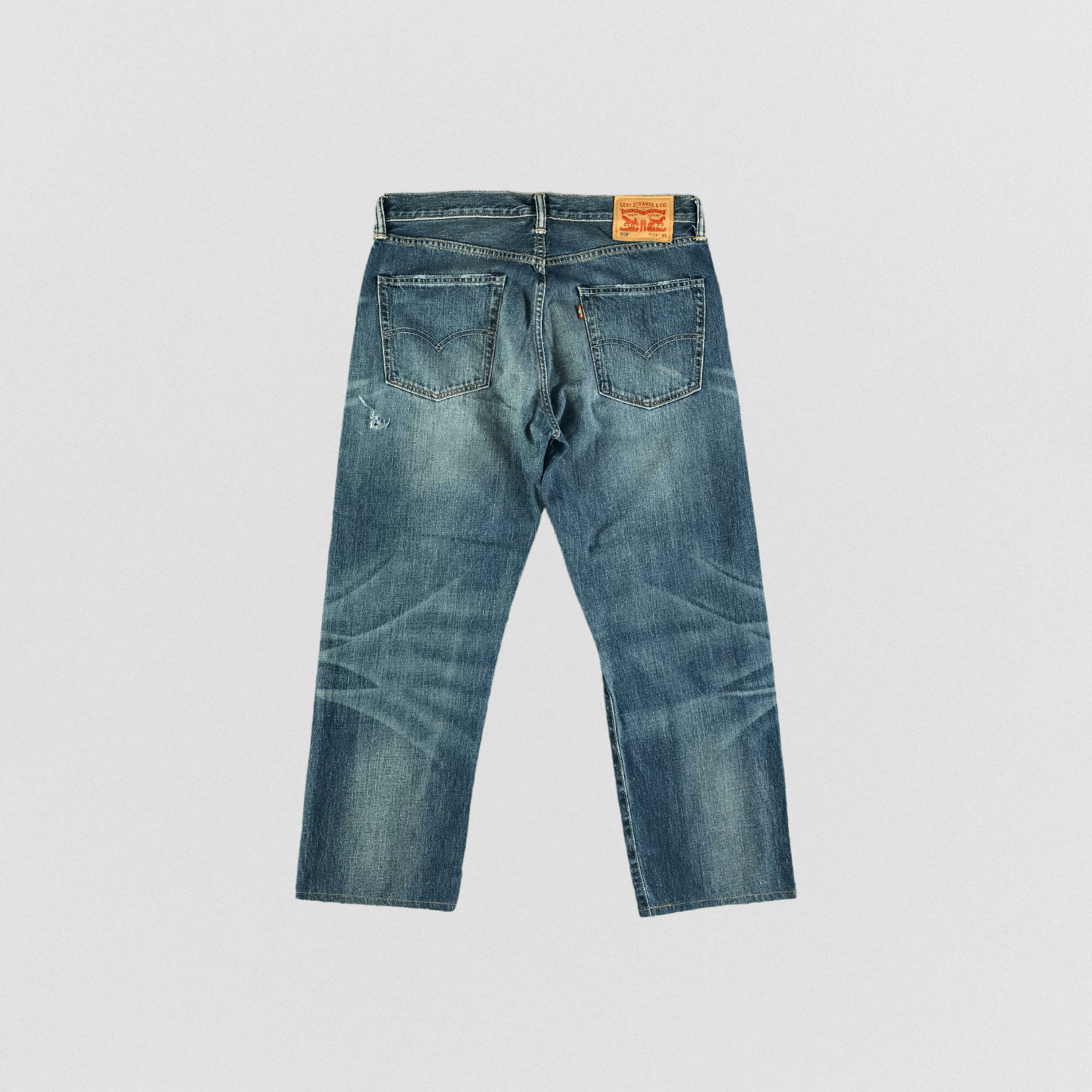 Levi's × Vintage Vintage Blue Wash Levis 503 Jeans-JM3282 Size US 36 / EU 52 - 2 Thumbnail