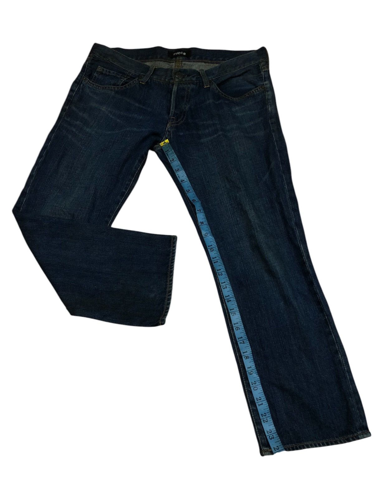 Issey Miyake × Vintage × Zucca VINTAGE DESIGNER ZUCCA JEANS ISSEY MIYAKE Size 32" / US 10 / IT 46 - 12 Thumbnail