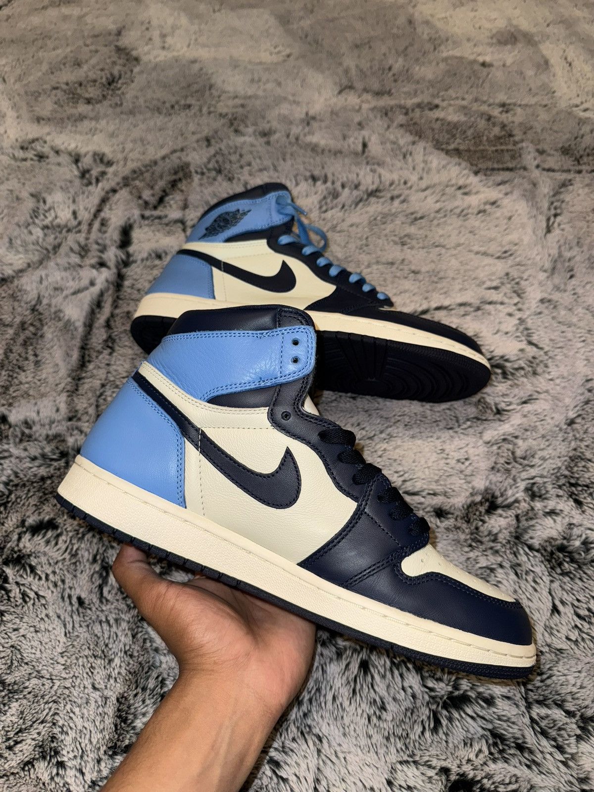 Jordan Brand Jordan 1 Retro High Obsidian Size US 11 / EU 44 - 5 Thumbnail