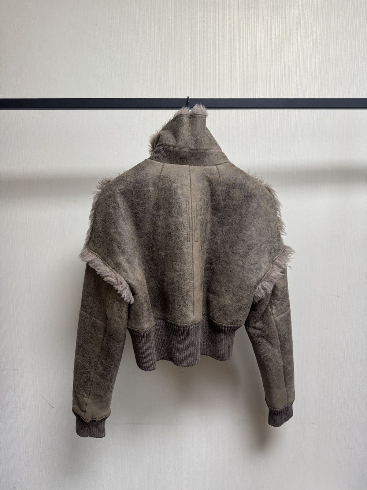 Rick Owens Rick owens25FW Drakula DRACUCOLLAR Bomber Size US M / EU 48-50 / 2 - 2 Thumbnail