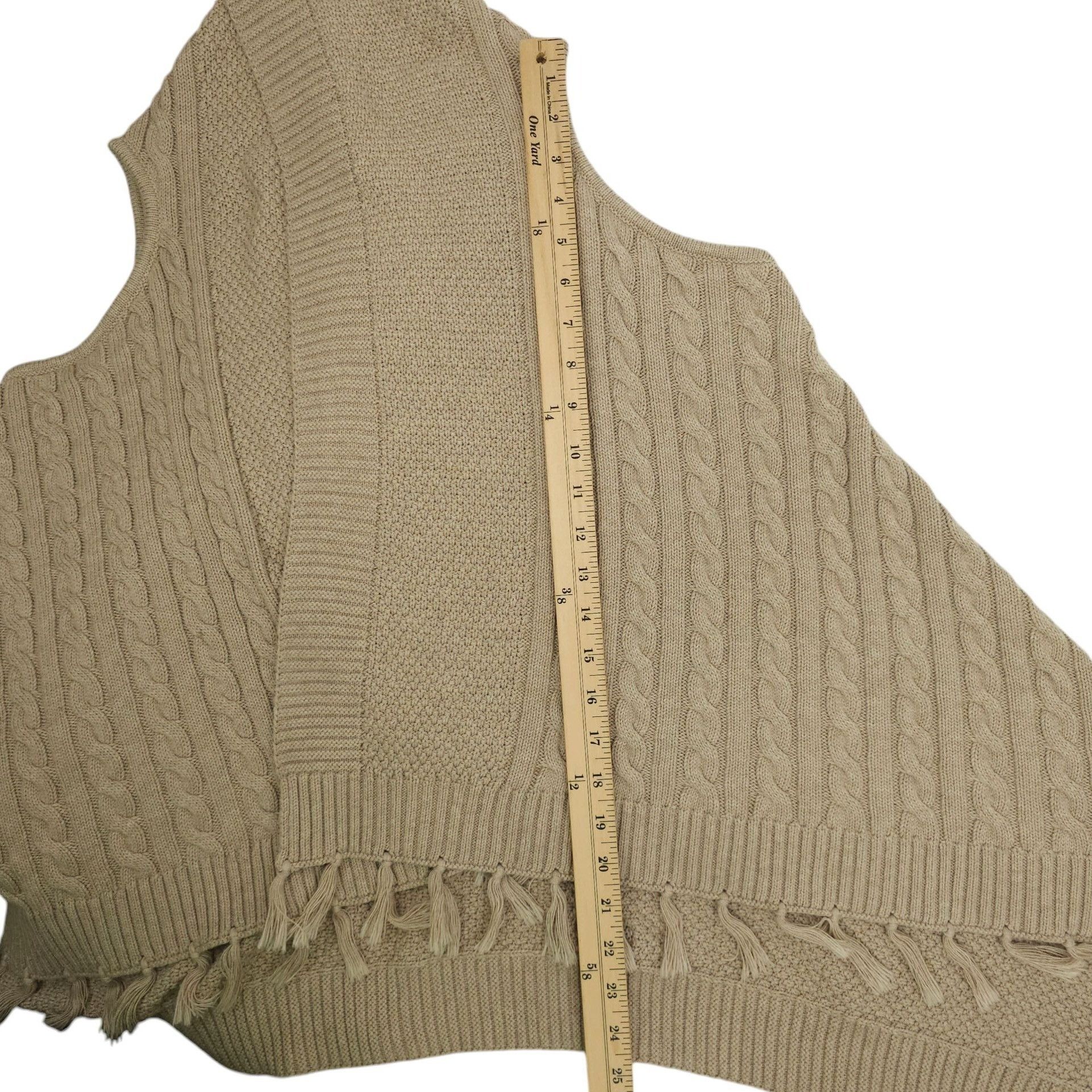 Other Matilda Jane Open Front Cardigan Cape Womens S Cable Knit Size S / US 4 / IT 40 - 5 Thumbnail