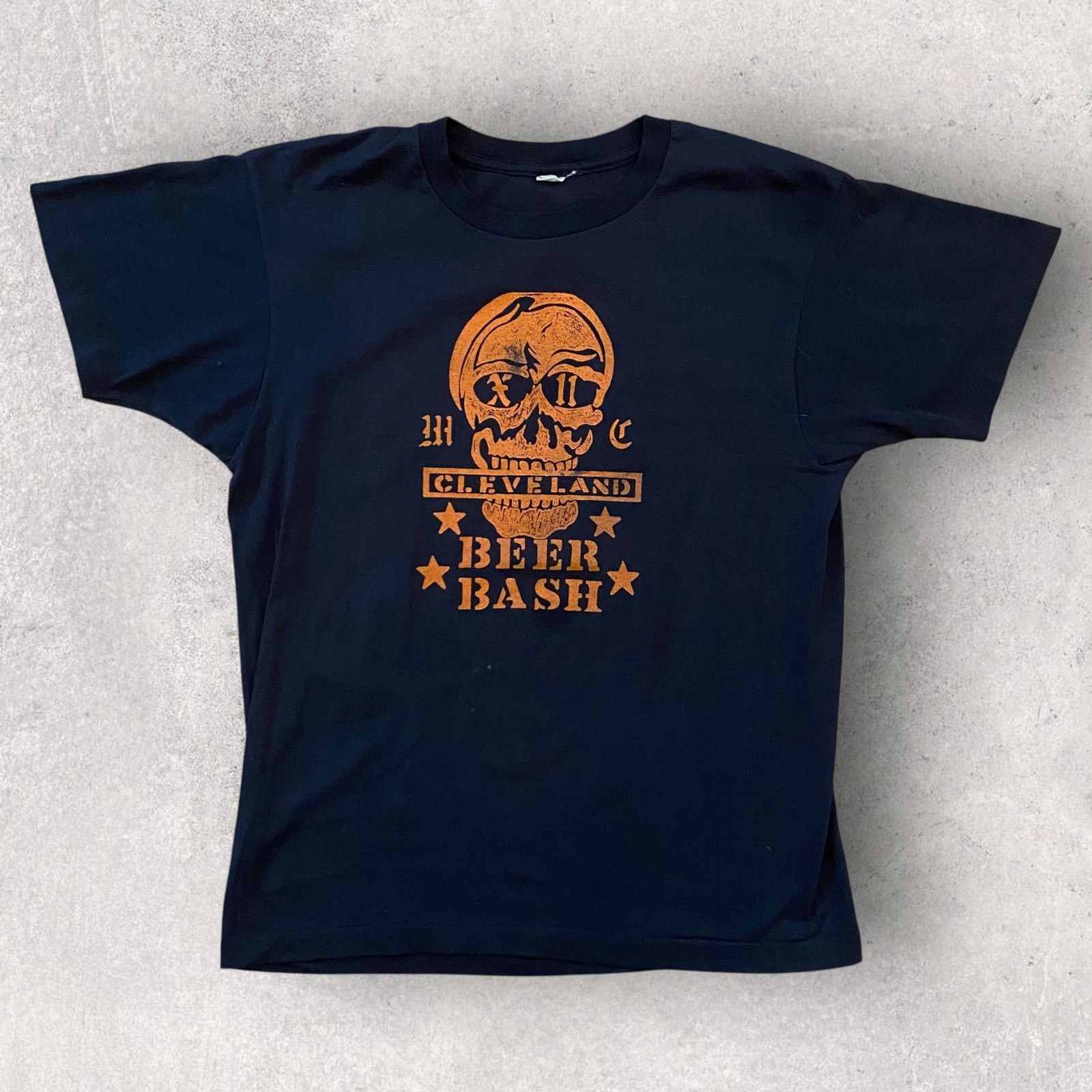 Vintage Vintage Black & Tan Guinness x Bass Ale Beer Promo T-Shirt 