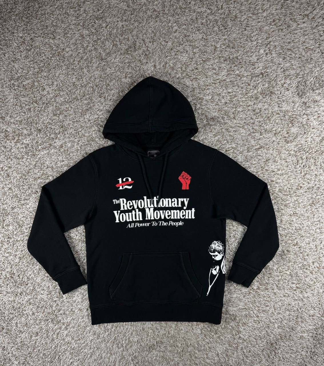 Prps PRPS Revolutionary Youth Movement Hoodie Size US S / EU 44-46 / 1 - 1 Thumbnail