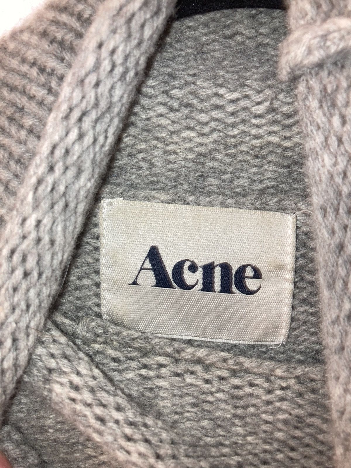 Acne Studios Normandie Mono Asymmetrical Sweater Size US XS / EU 42 / 0 - 2 Thumbnail