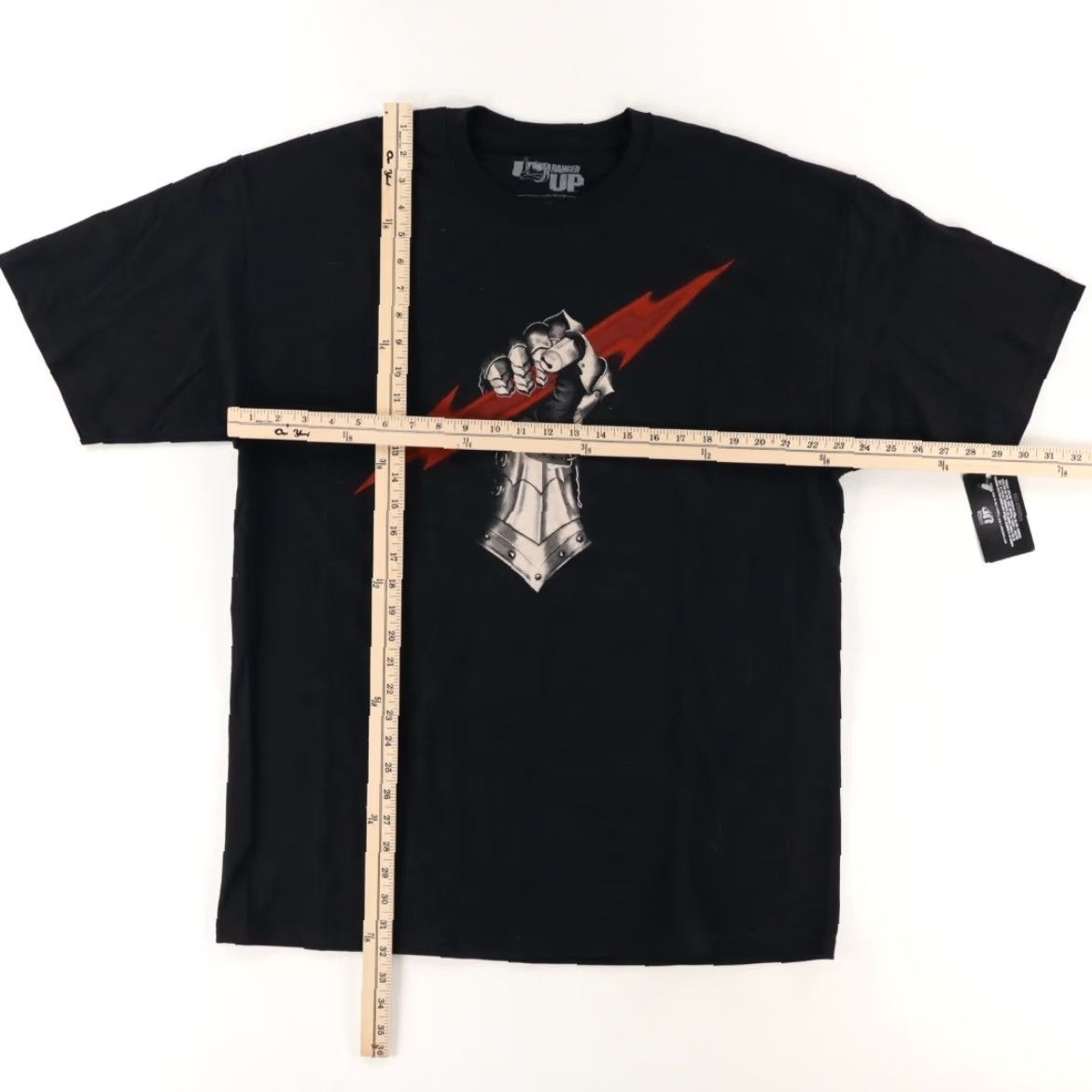 Vintage Ranger Up Graphic Solid T-Shirt Black Men's XL Shirt Size US XL / EU 56 / 4 - 3 Thumbnail